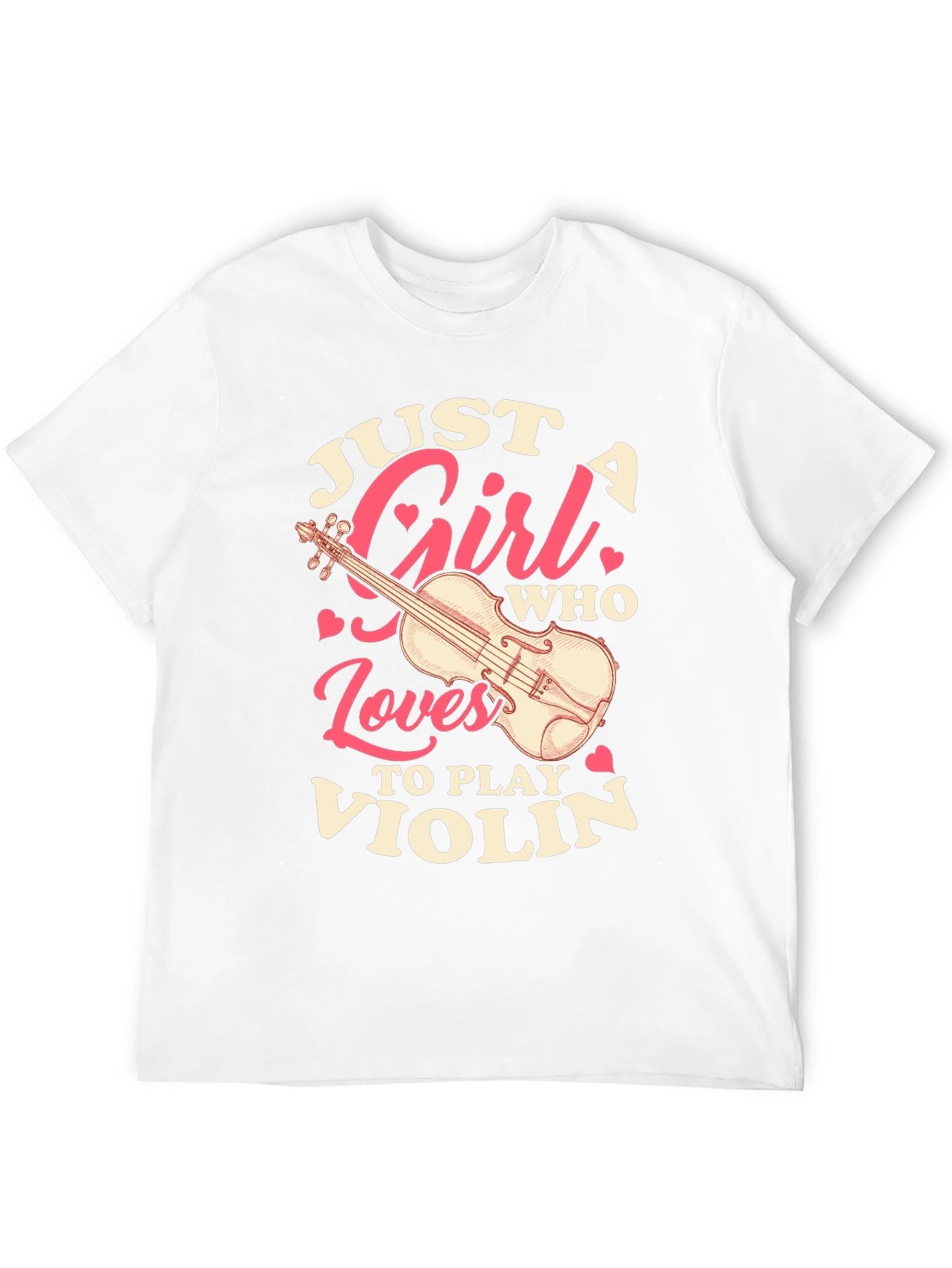Just A Girl Who Loves To Play Violin T-Shirt