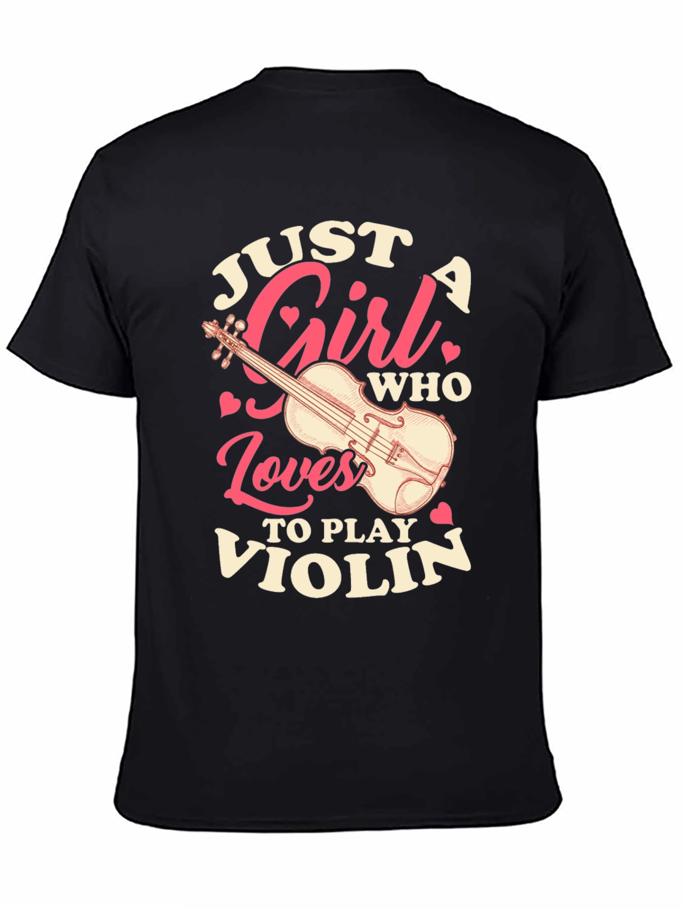 Just A Girl Who Loves To Play Violin T-Shirt