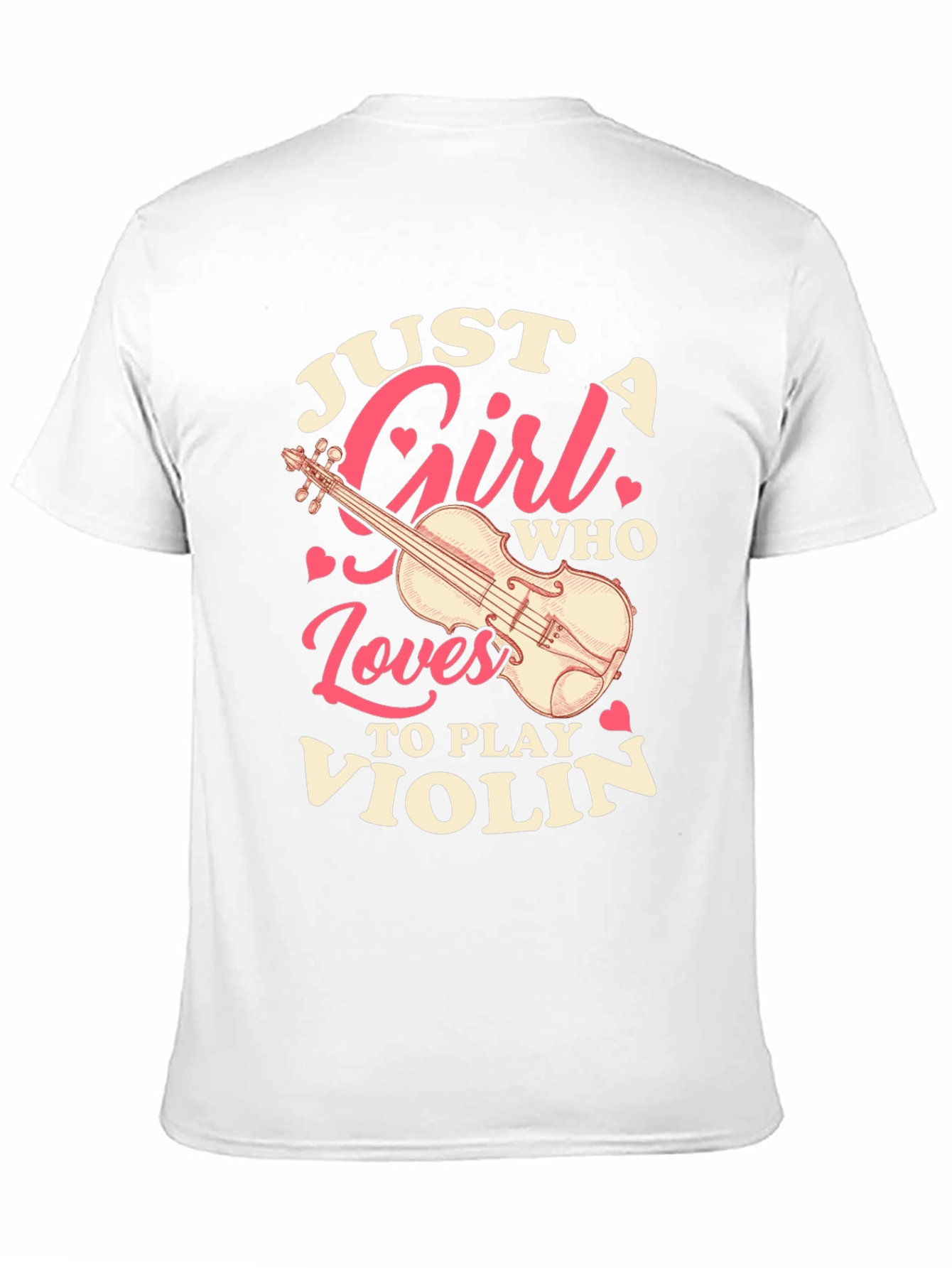 Just A Girl Who Loves To Play Violin T-Shirt