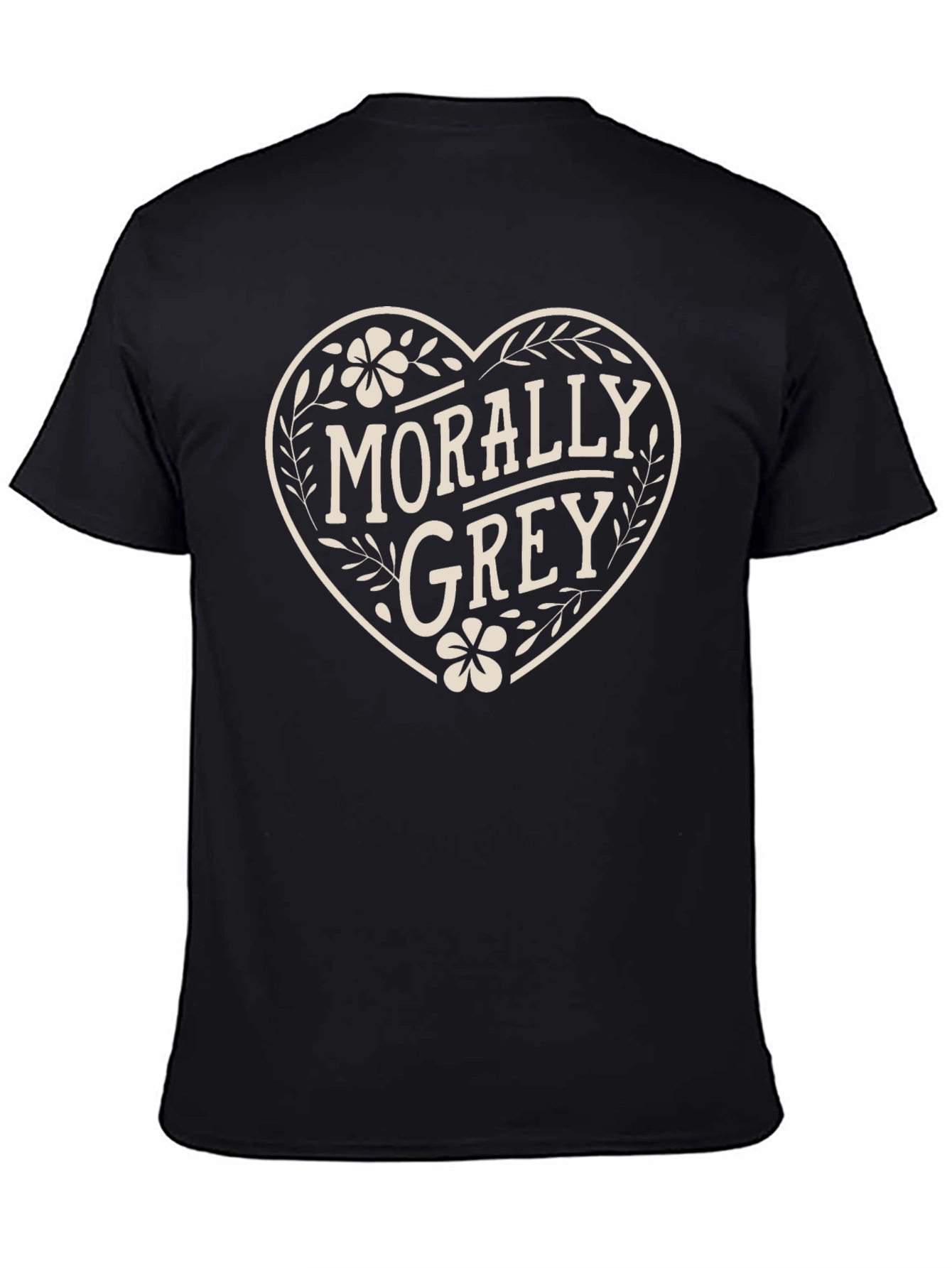 Morally Grey Graphic Tee - Stylish Unisex T-Shirt