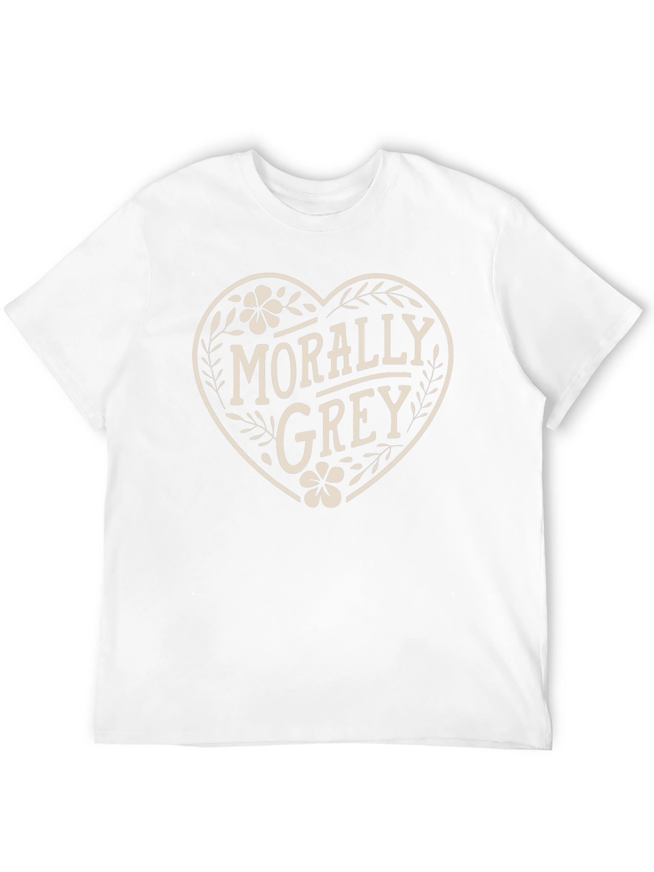 Morally Grey Graphic Tee - Stylish Unisex T-Shirt
