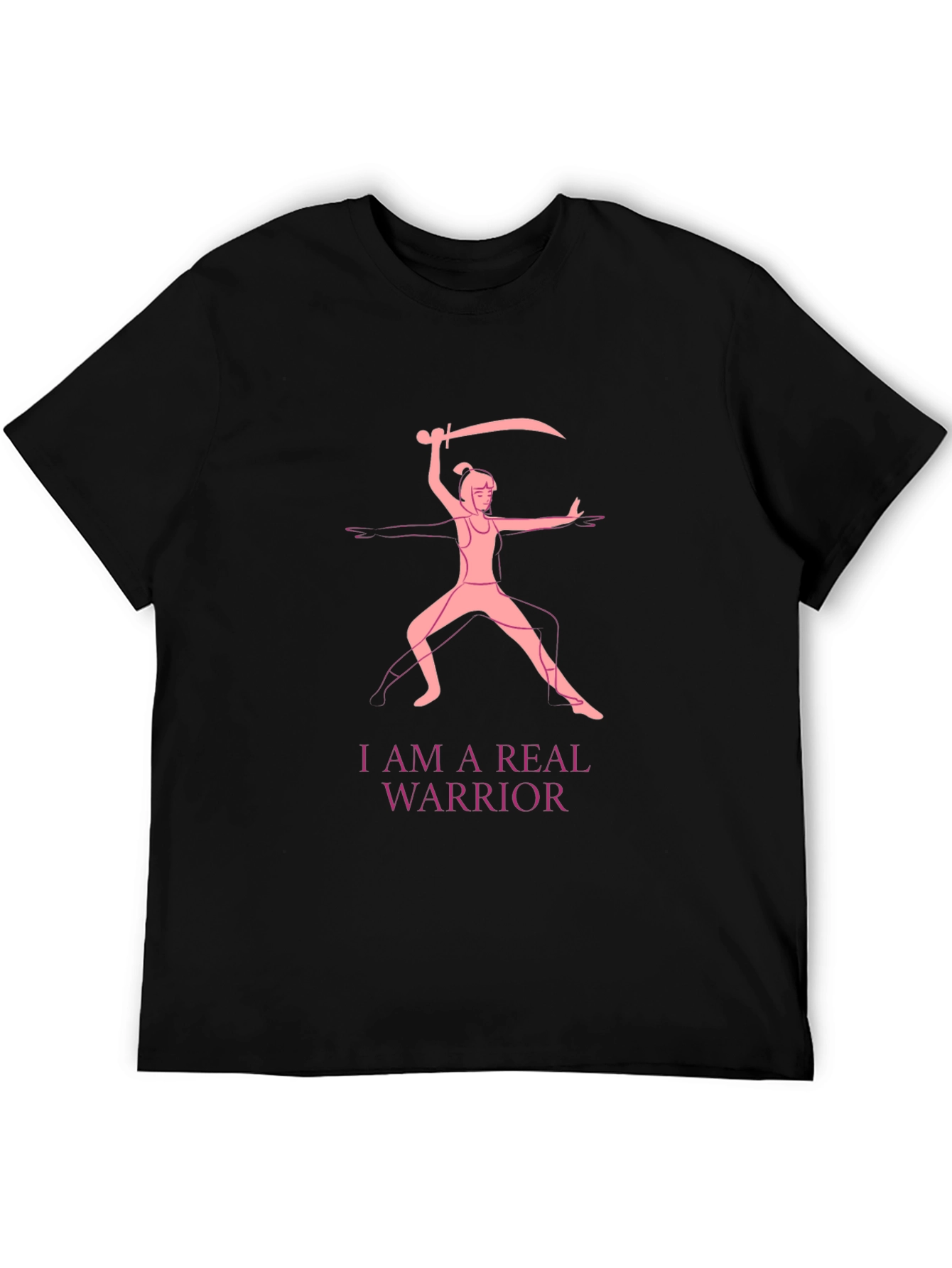I Am a Real Warrior Graphic Tee