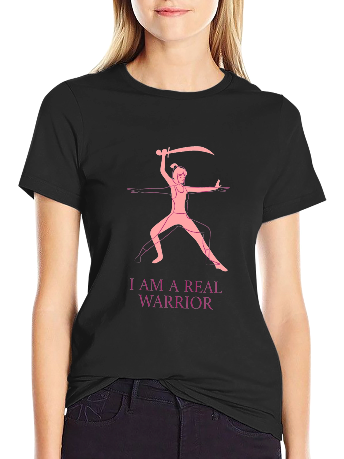I Am a Real Warrior Graphic Tee