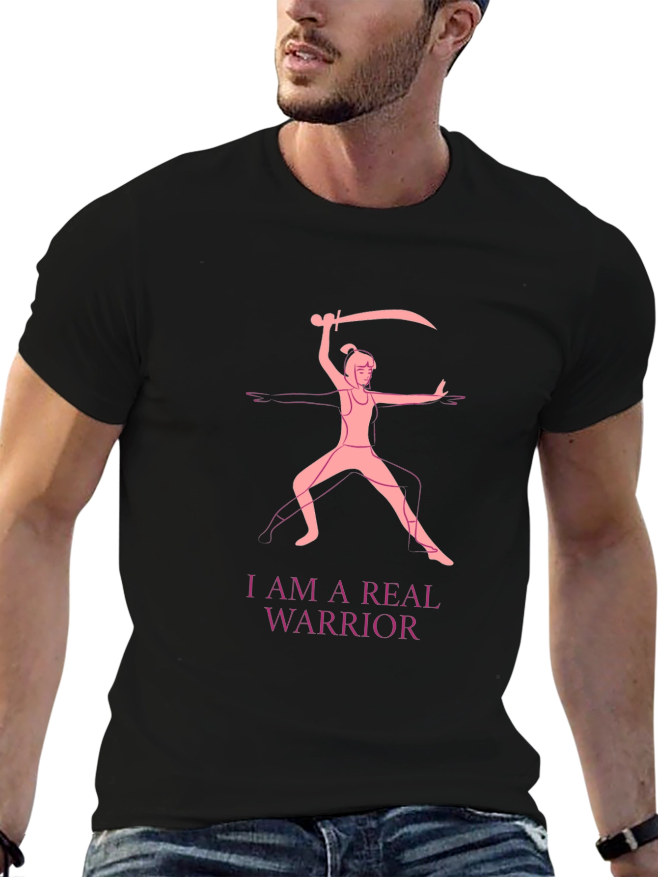 I Am a Real Warrior Graphic Tee