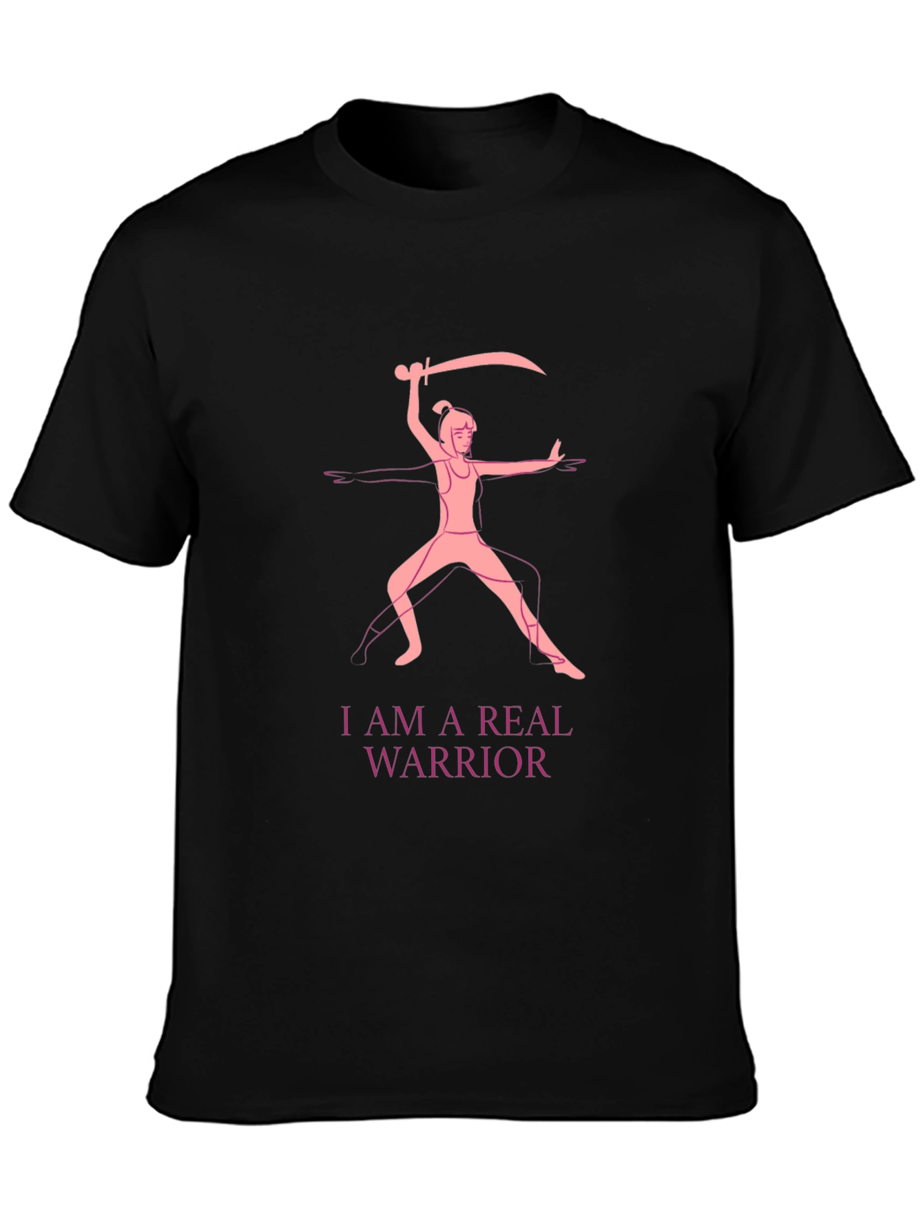 I Am a Real Warrior Graphic Tee