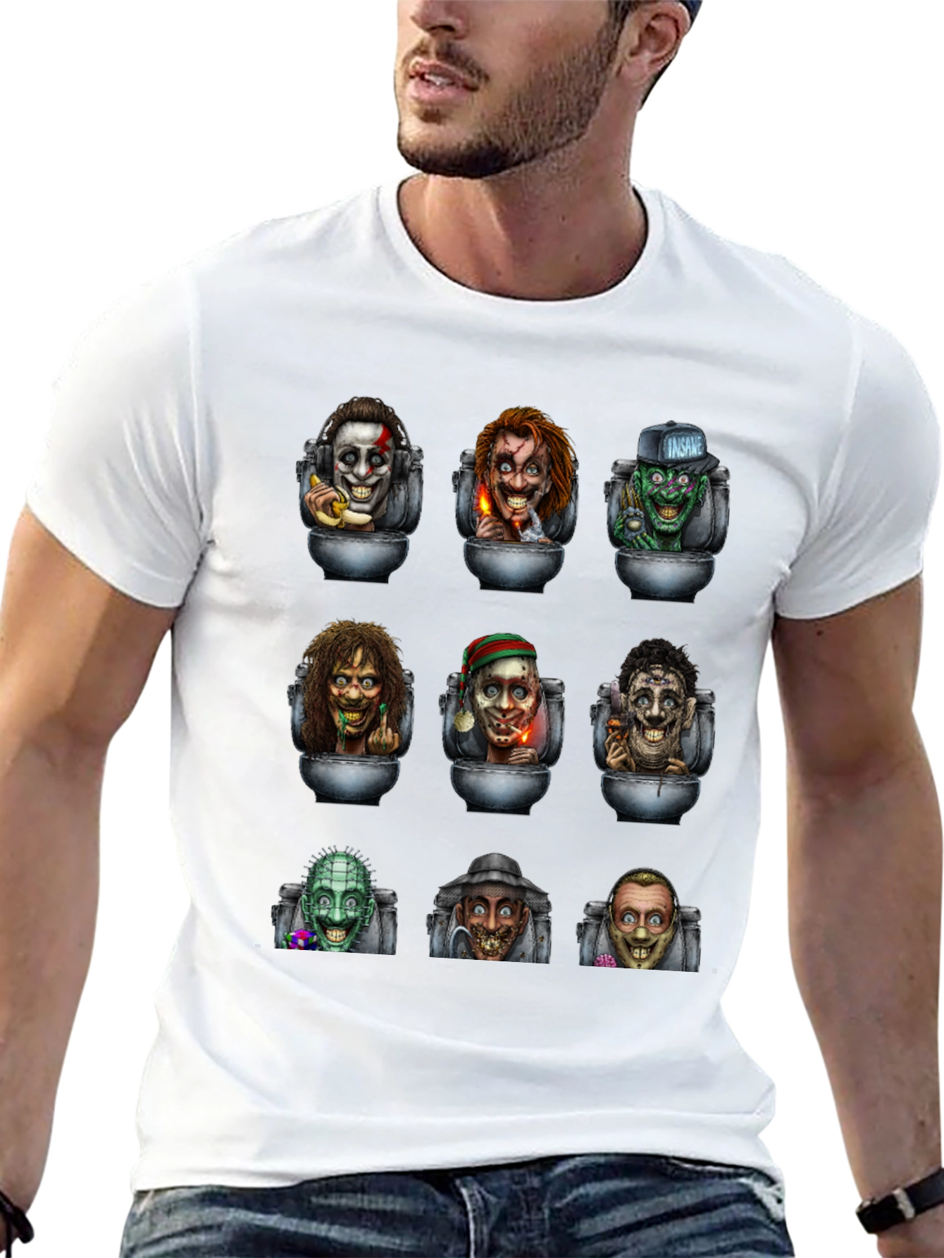 Horror Movie Character T-Shirt