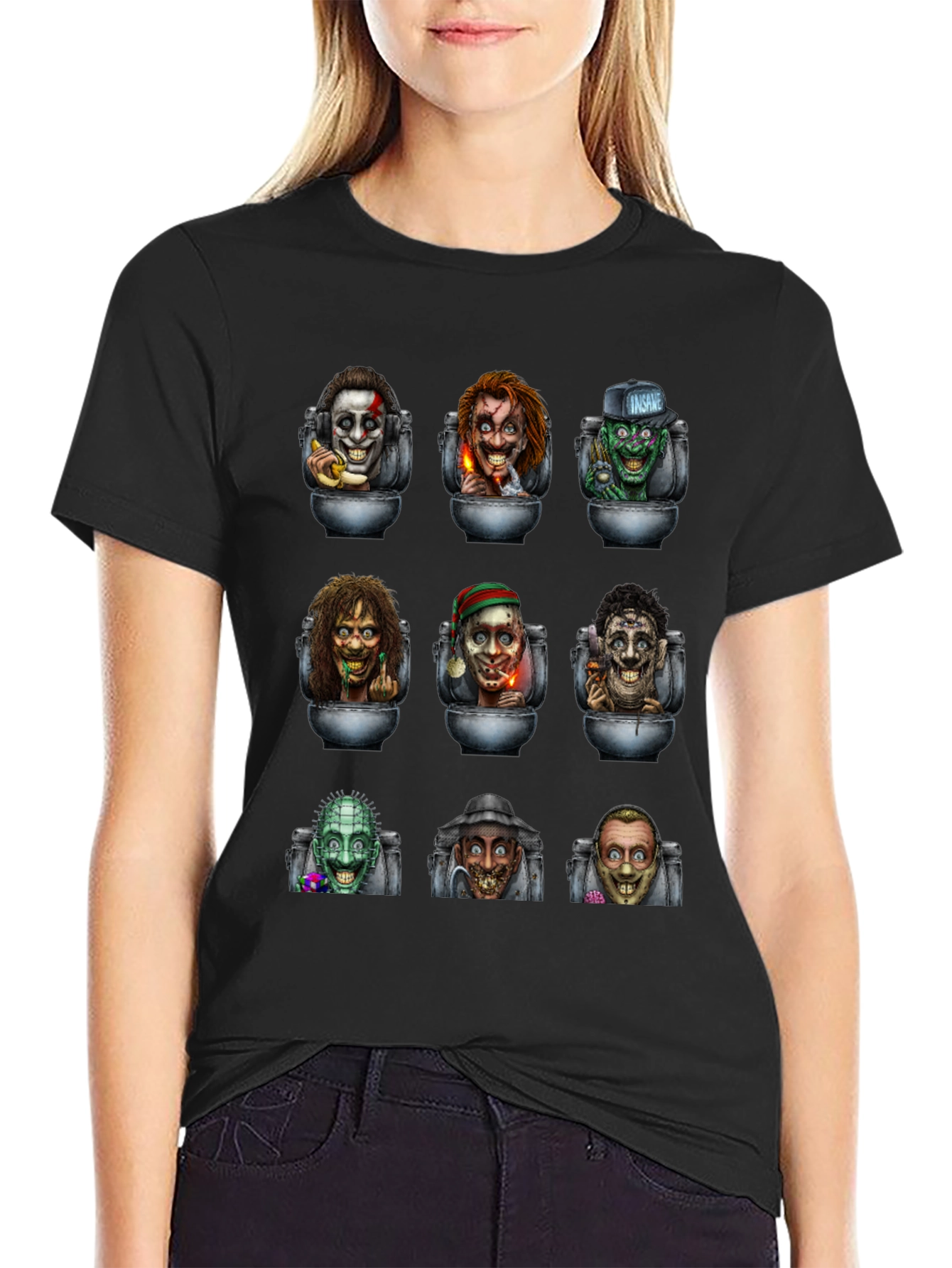 Horror Movie Character T-Shirt