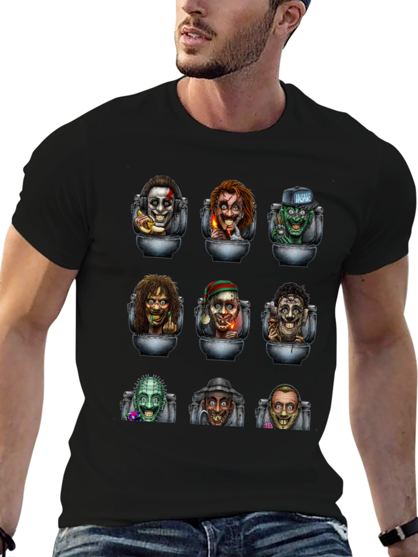 Horror Movie Character T-Shirt