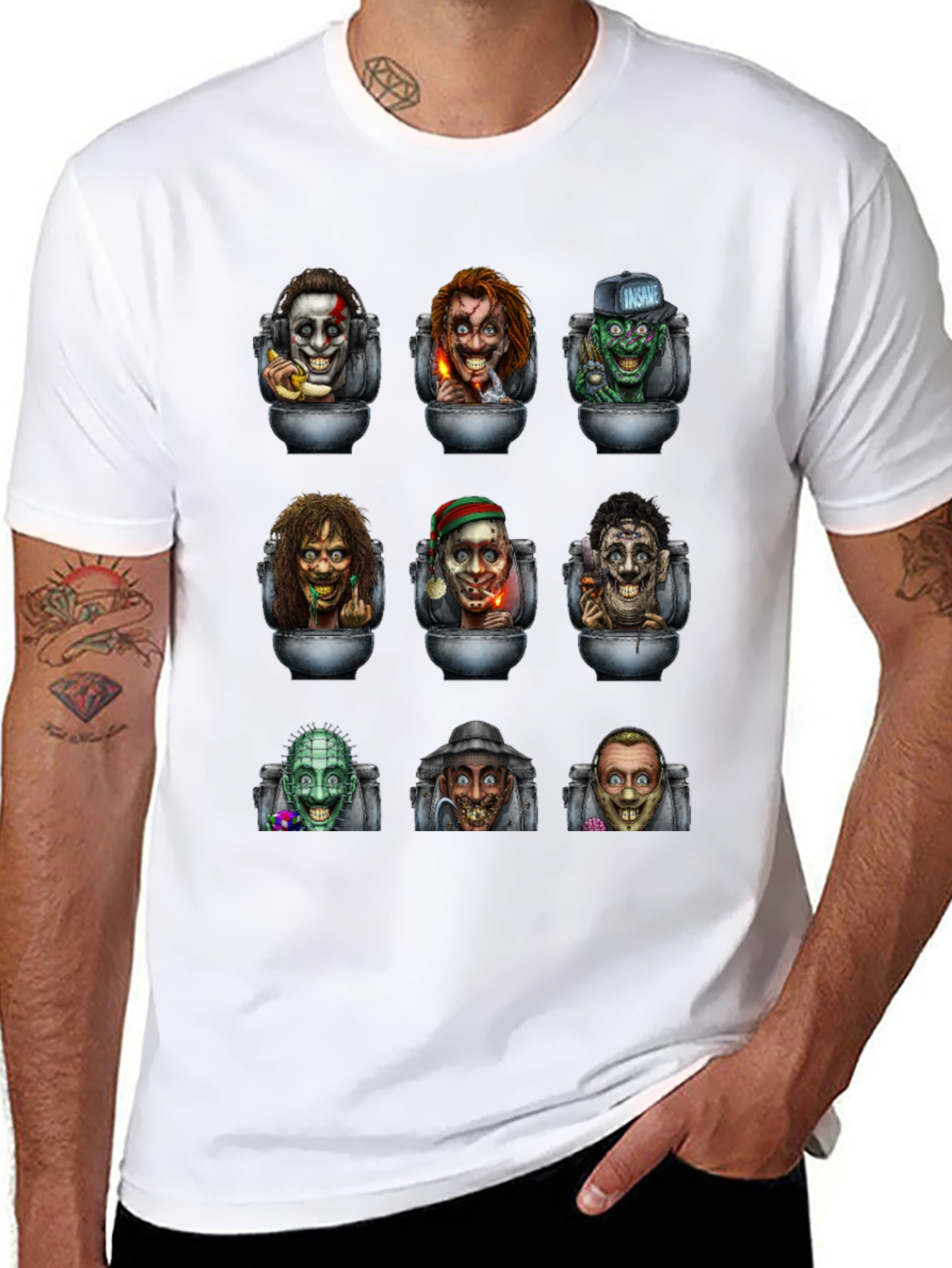 Horror Movie Character T-Shirt