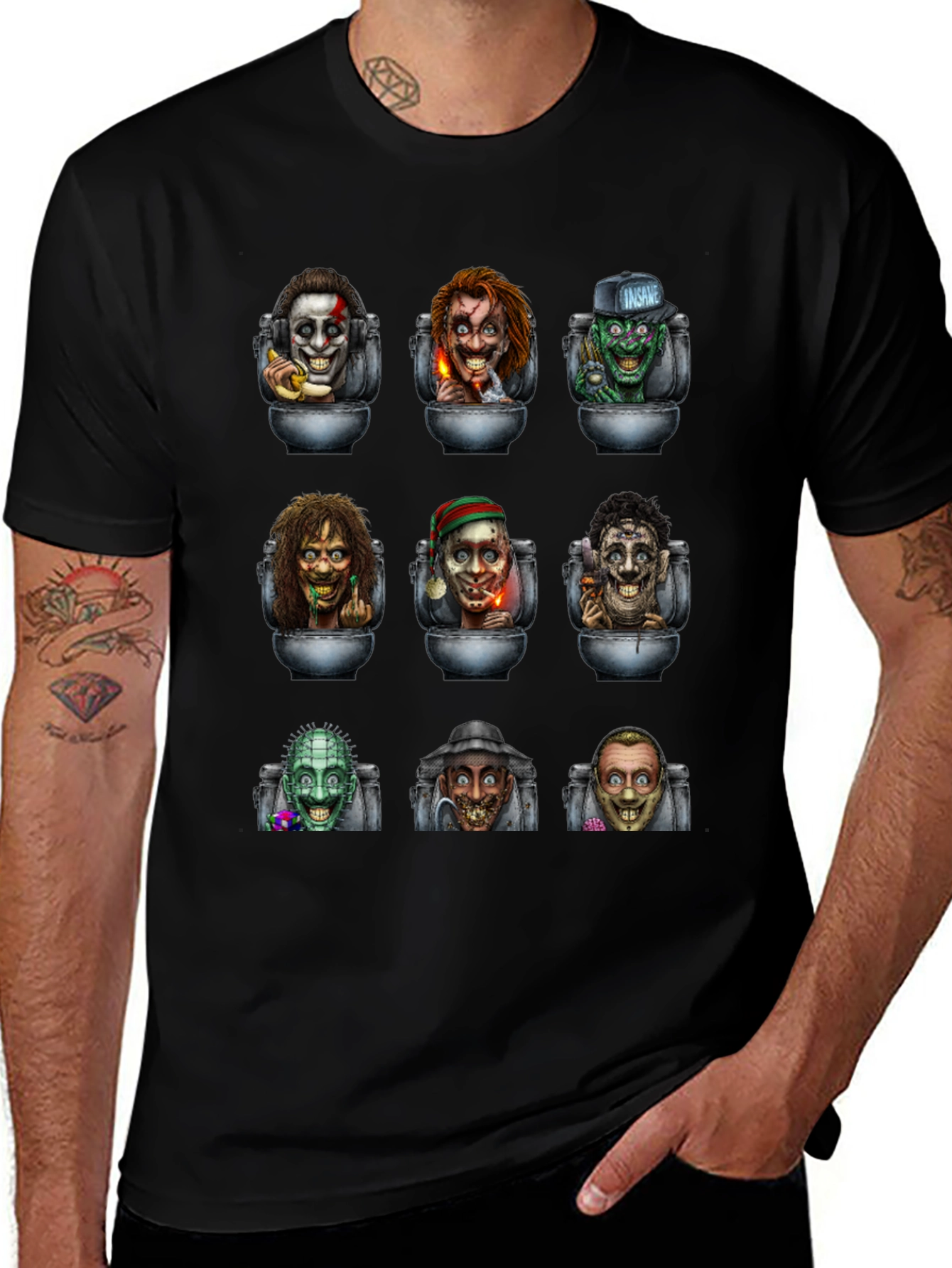 Horror Movie Character T-Shirt