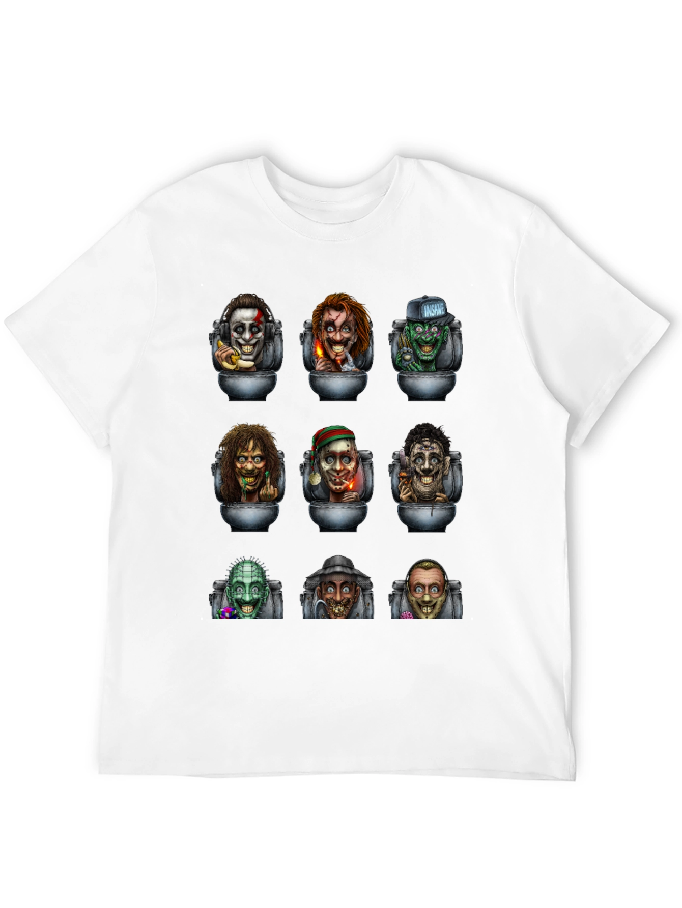 Horror Movie Character T-Shirt