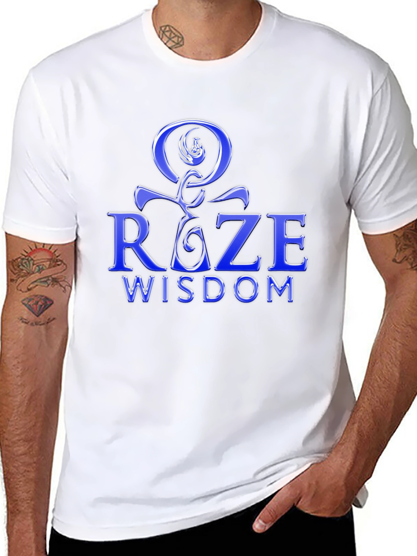 RaZe Wisdom Black Graphic Tee