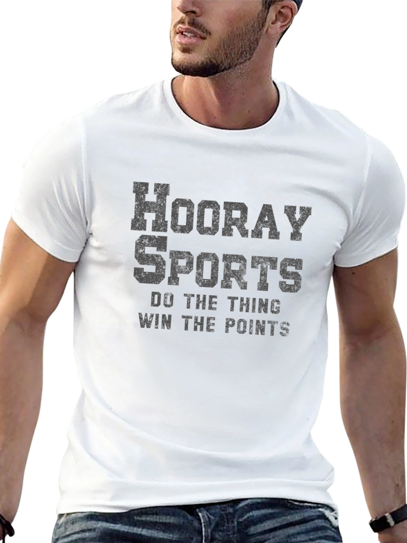 Hooray Sports T-Shirt - Funny Slogan Tee