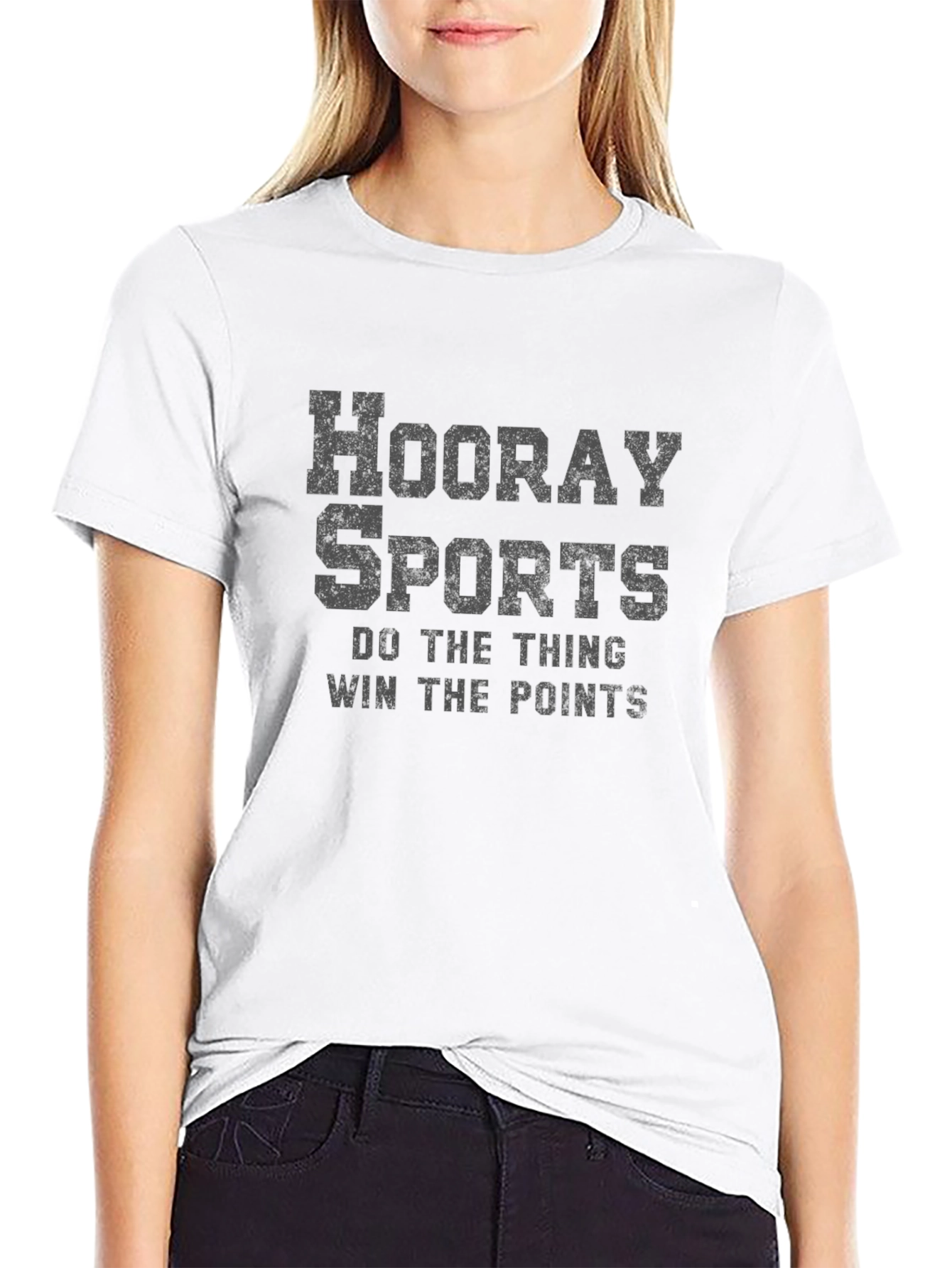 Hooray Sports T-Shirt - Funny Slogan Tee