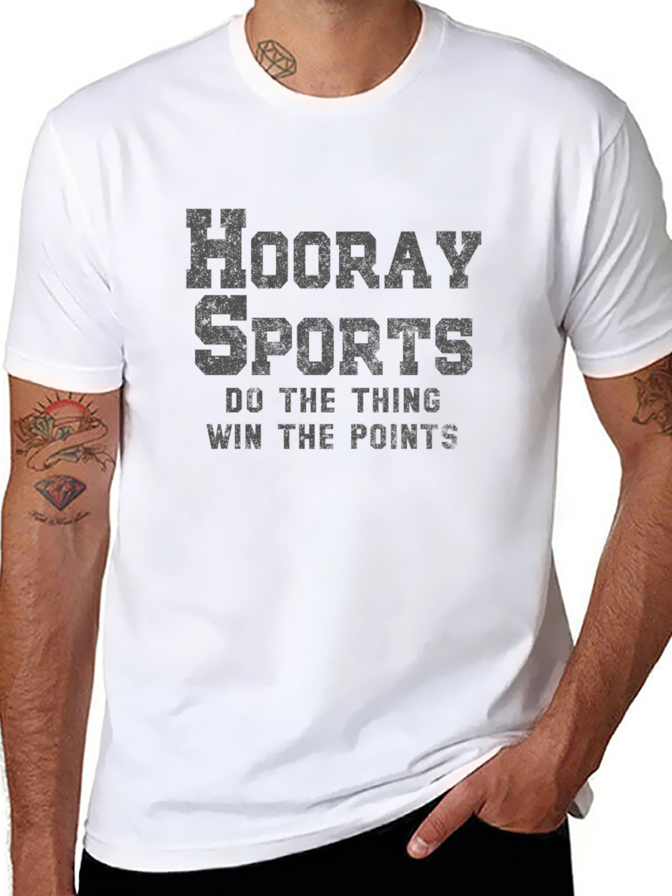 Hooray Sports T-Shirt - Funny Slogan Tee