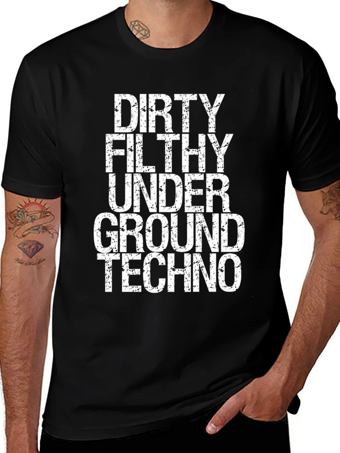 Dirty Filthy Underground Techno T-Shirt
