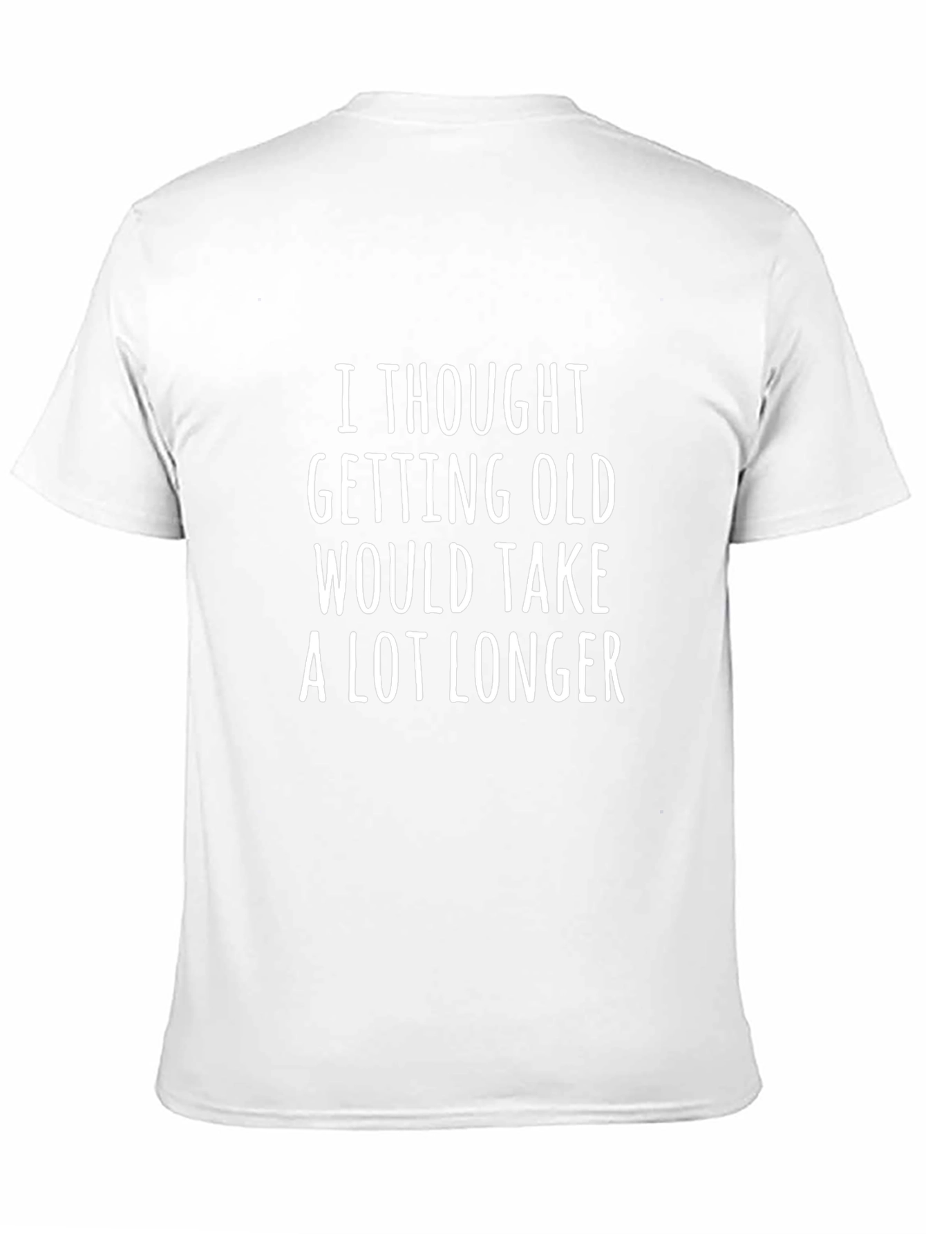 Funny Getting Old Graphic Tee - Black Cotton T-Shirt