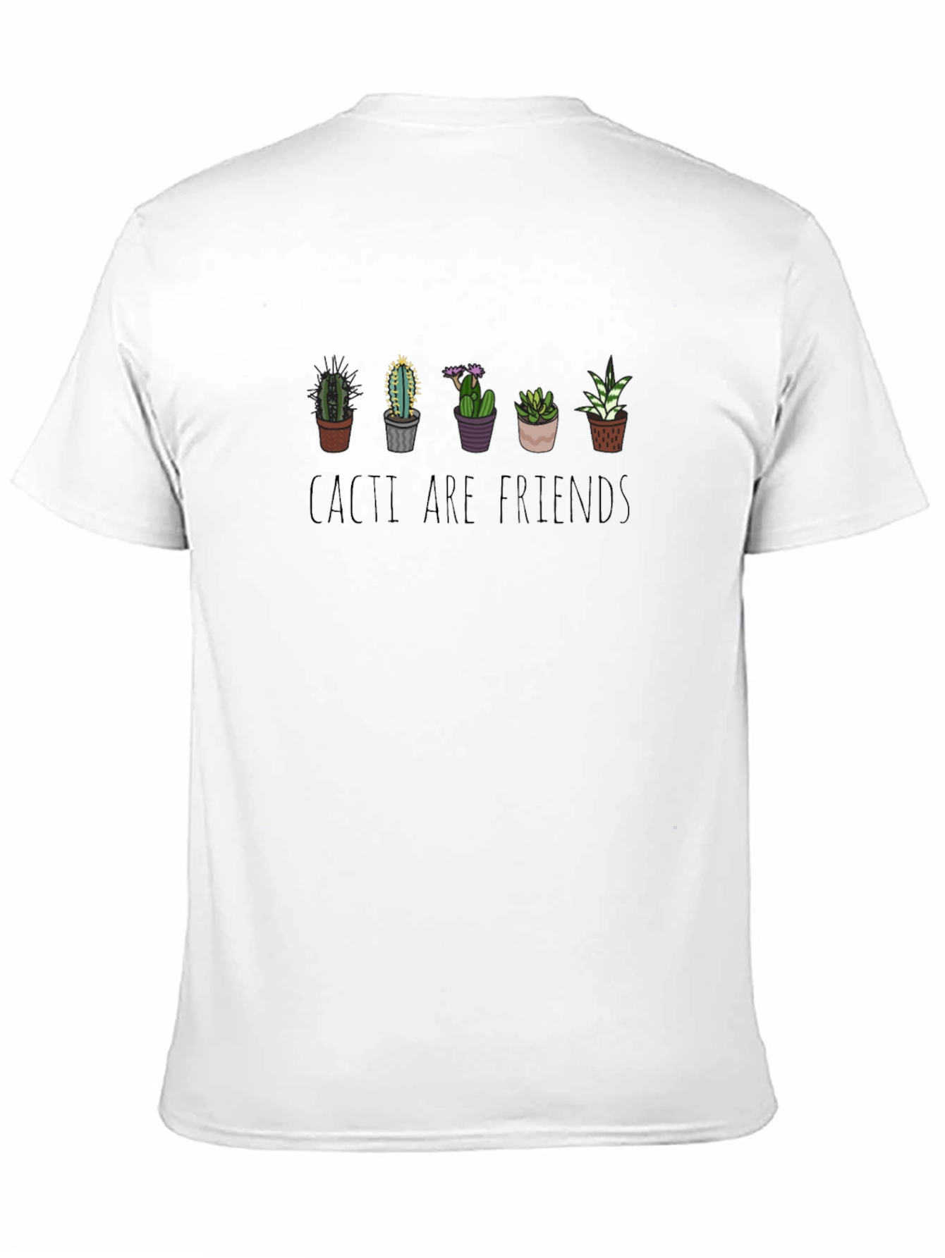 Cacti Are Friends Graphic T-Shirt