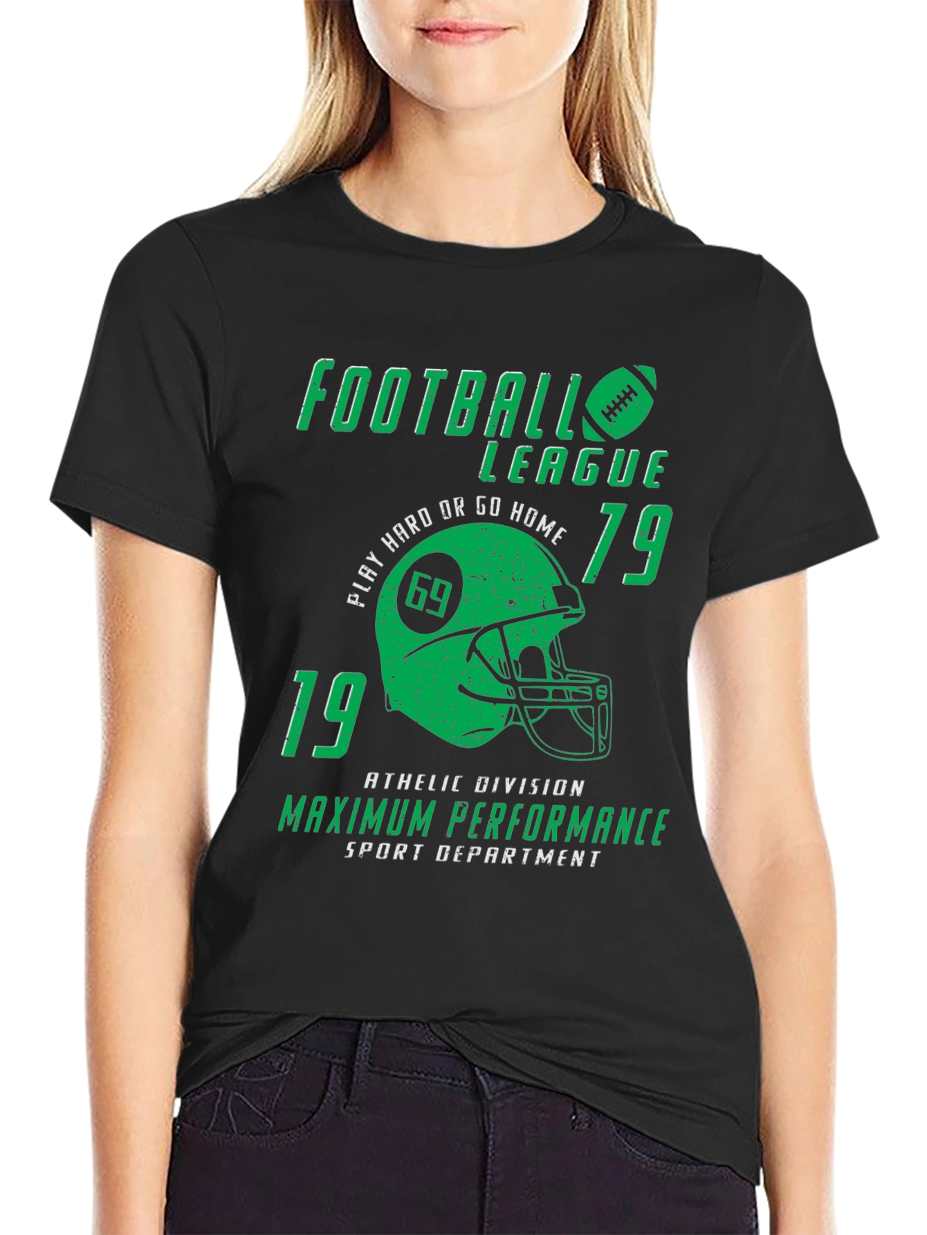 Football League T-Shirt Athletic Division Tee