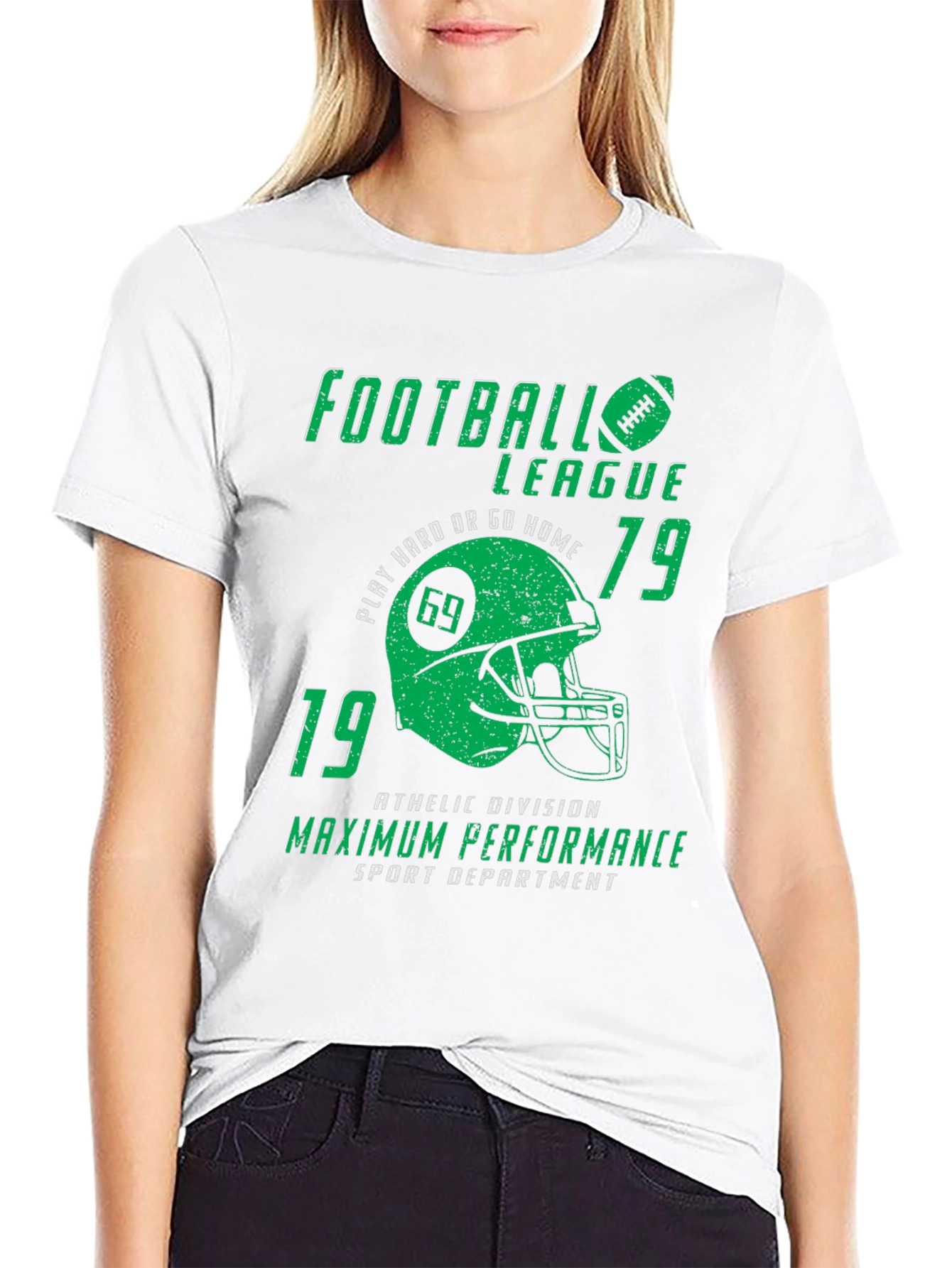 Football League T-Shirt Athletic Division Tee