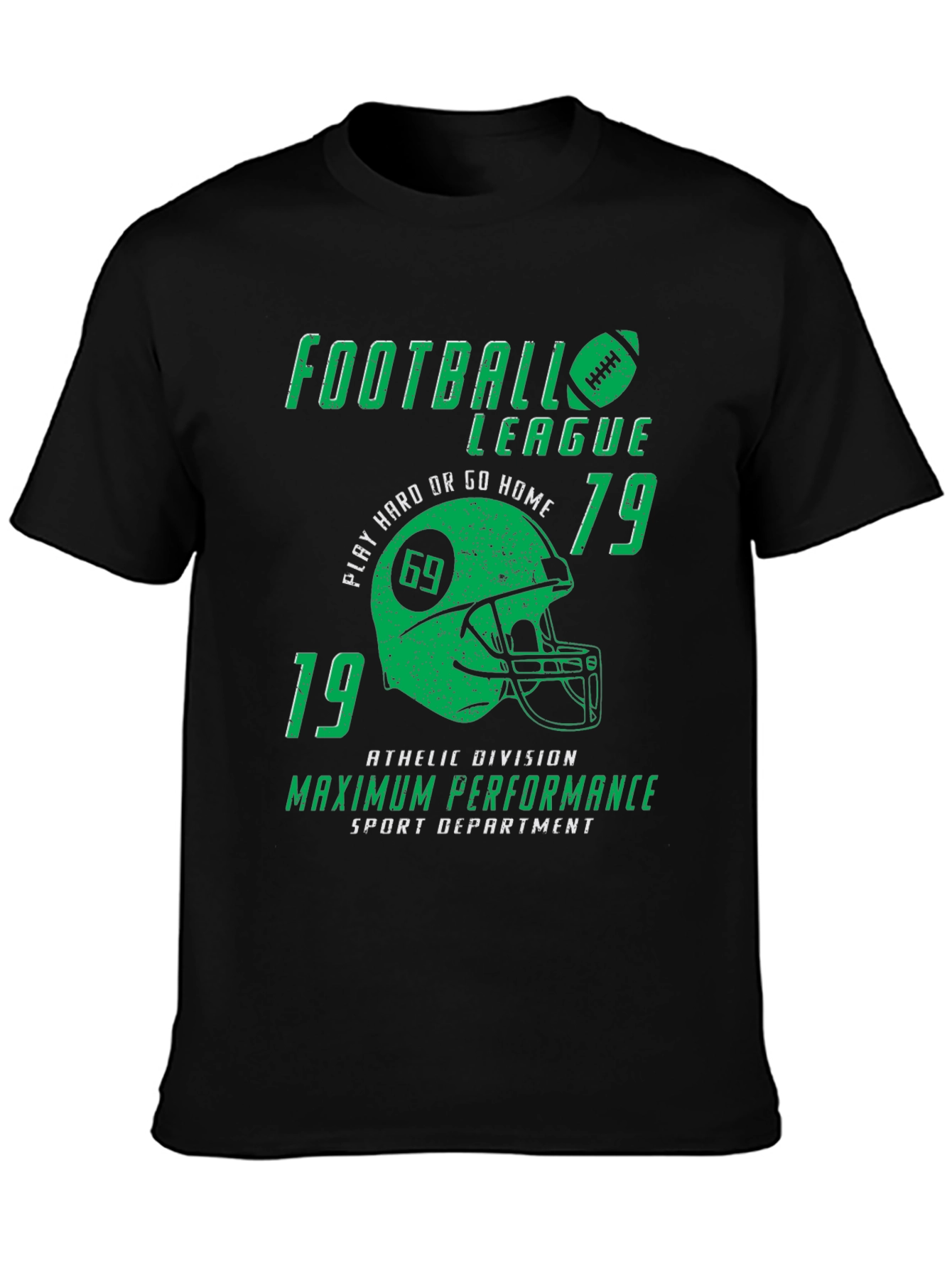 Football League T-Shirt Athletic Division Tee