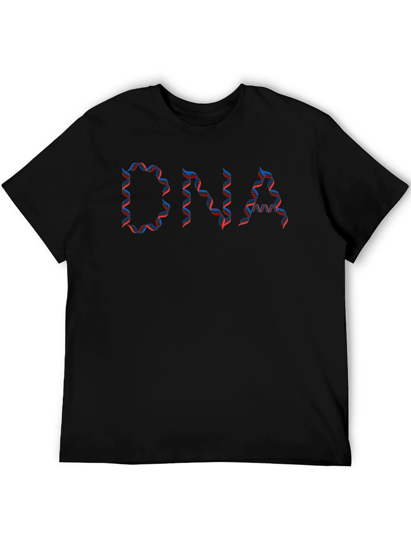 DNA Graphic Tee - Science T-Shirt - Black