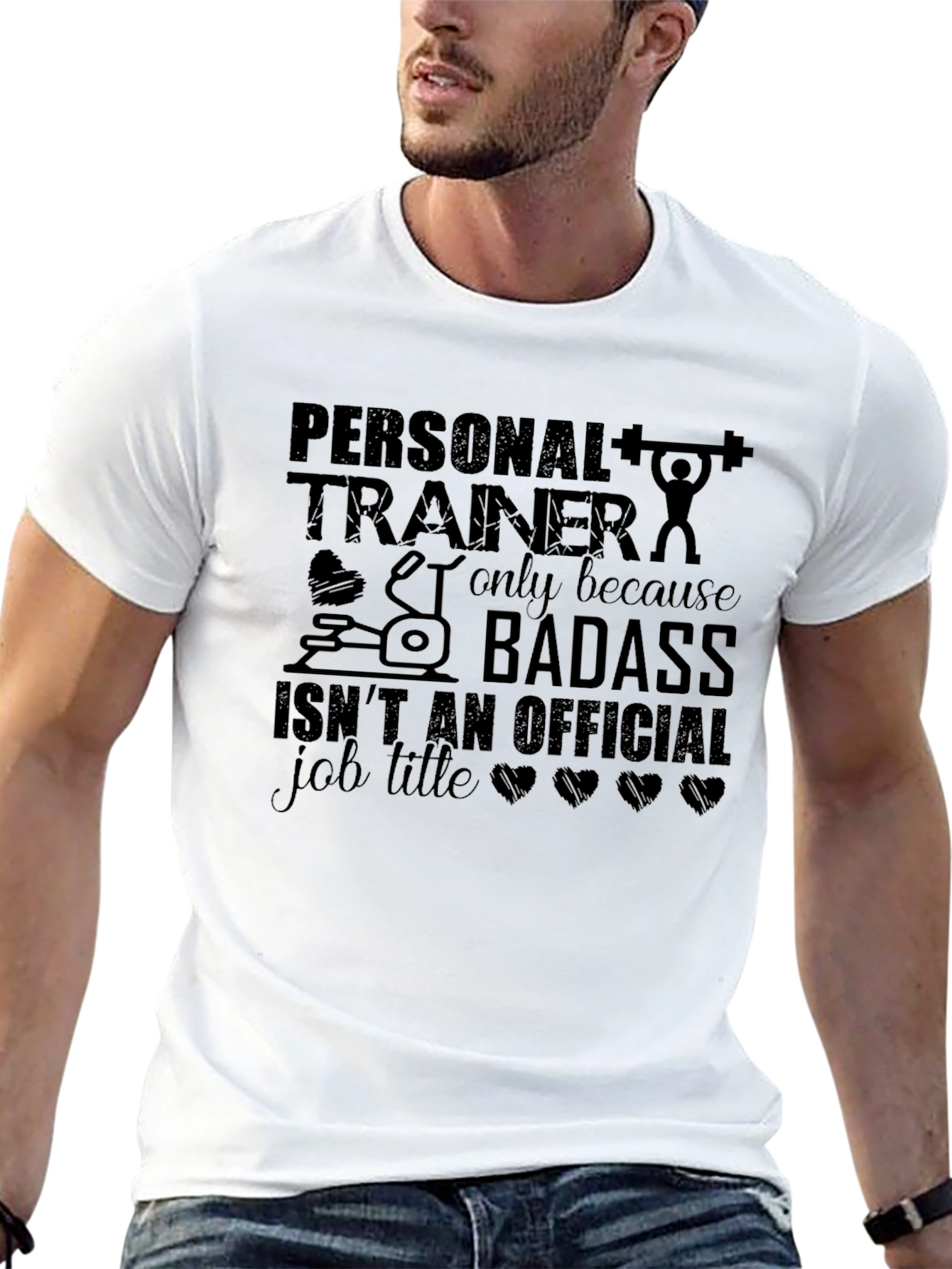 Personal Trainer Badass Job T-Shirt