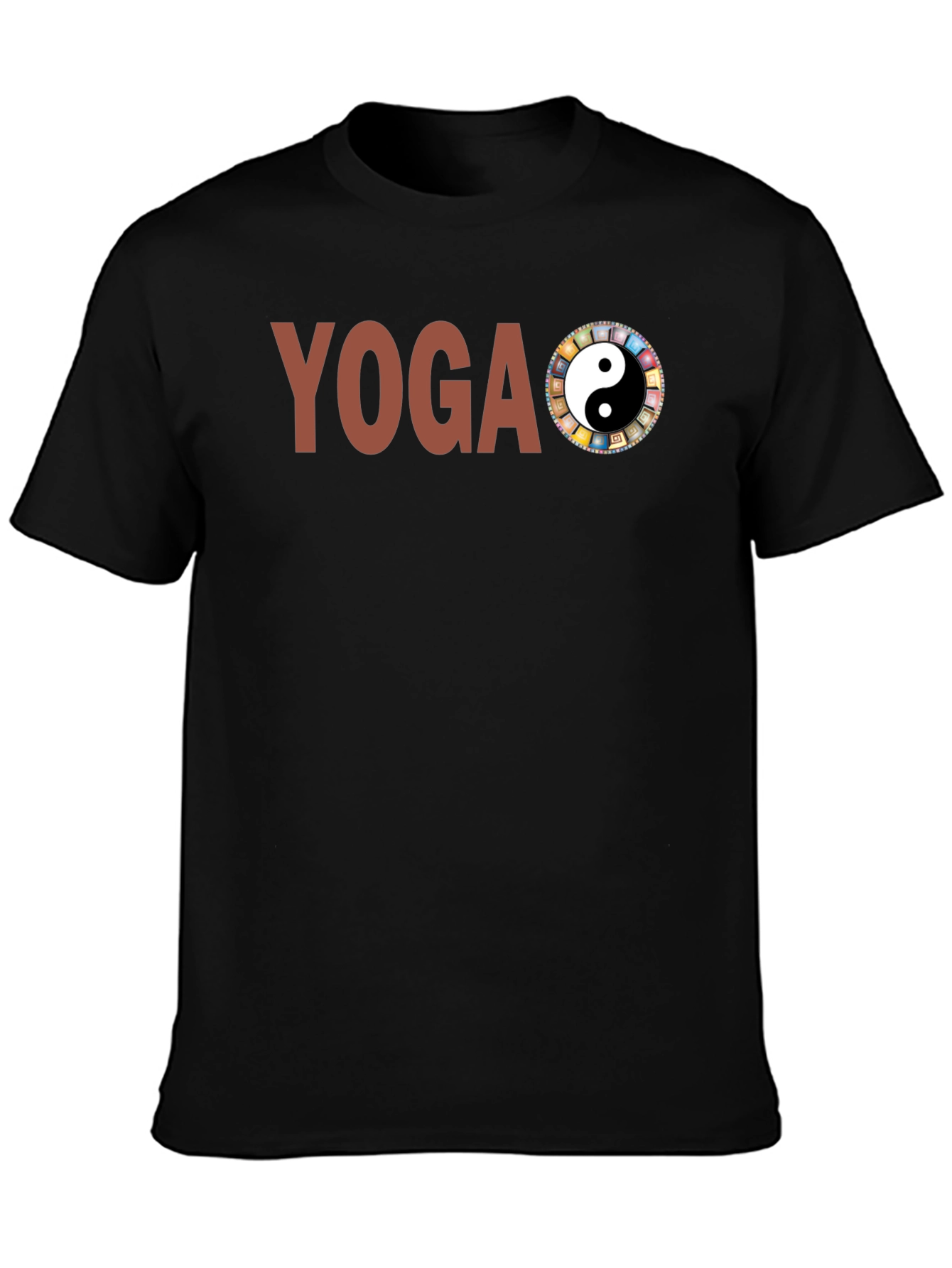 Yoga Yin Yang Graphic T-Shirt