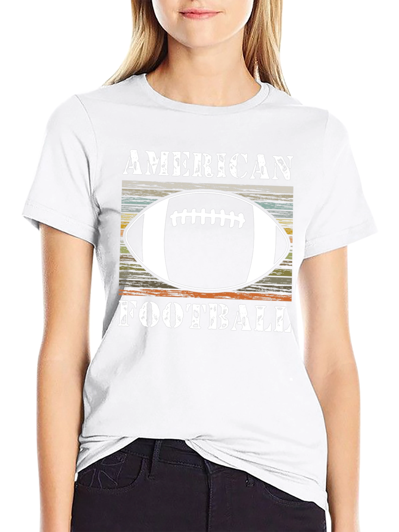 American Football Graphic T-Shirt
