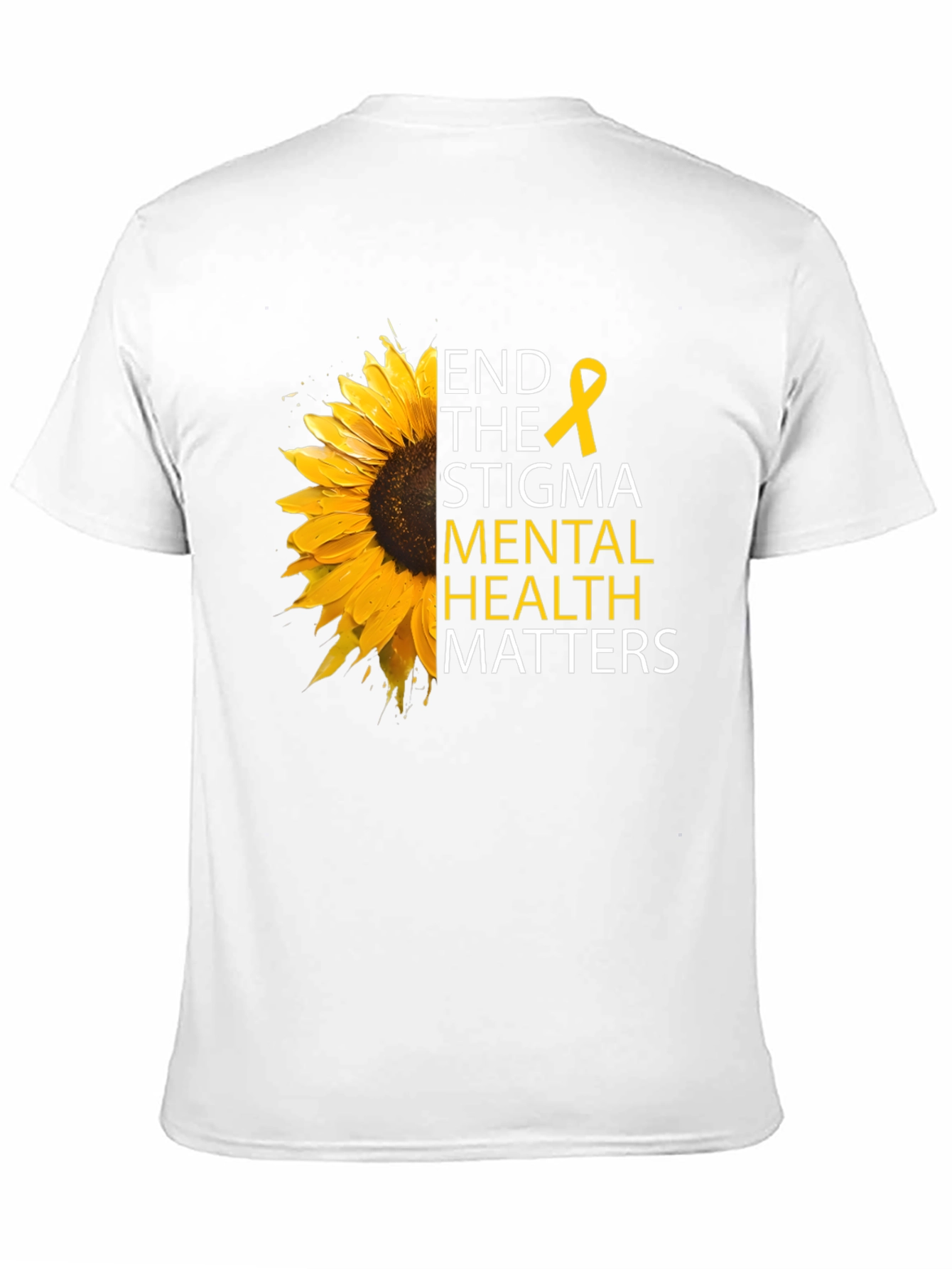 Mental Health Matters Sunflower T-Shirt