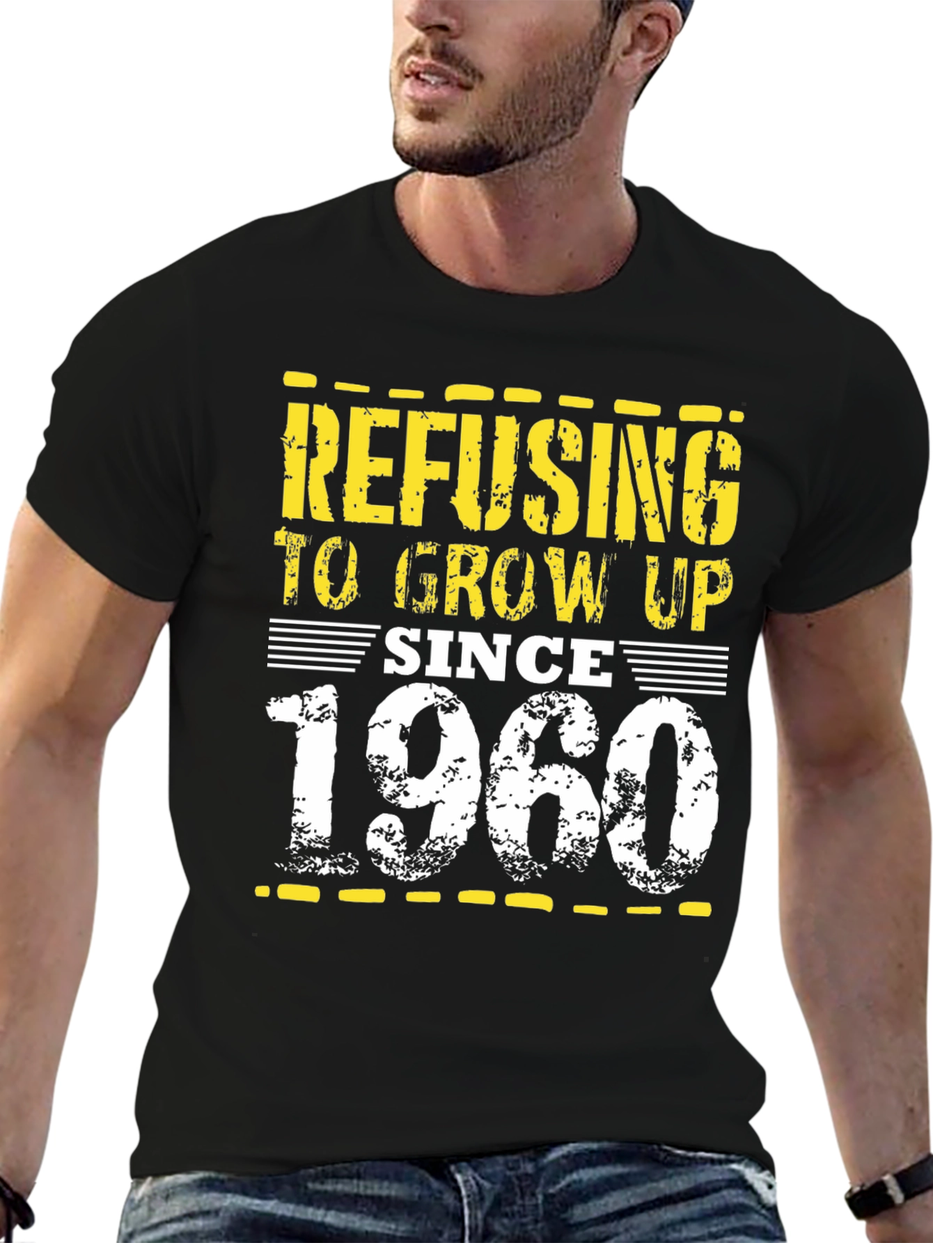 Refusing to Grow Up T-Shirt - Since 1960