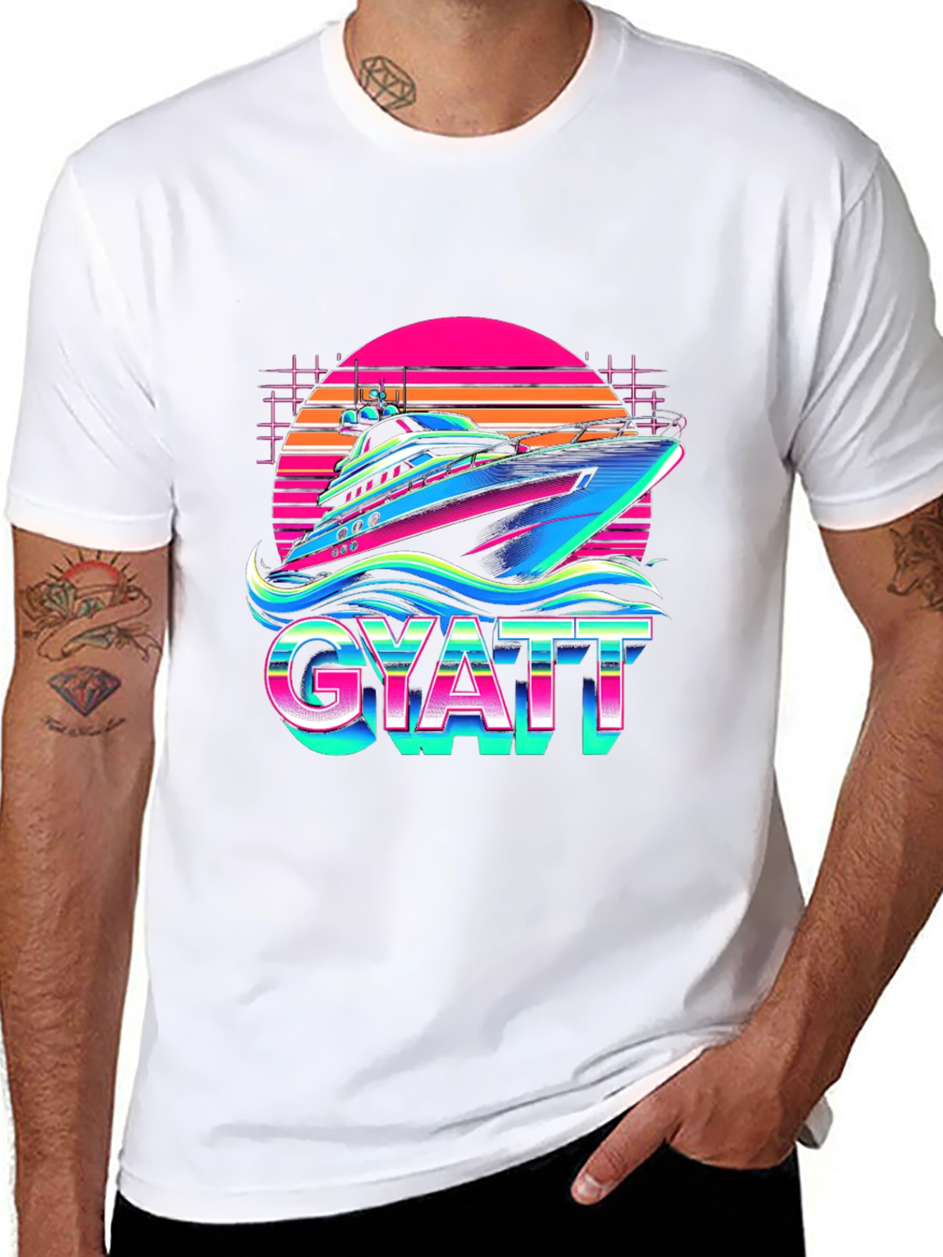 GYATT Yacht Graphic T-Shirt
