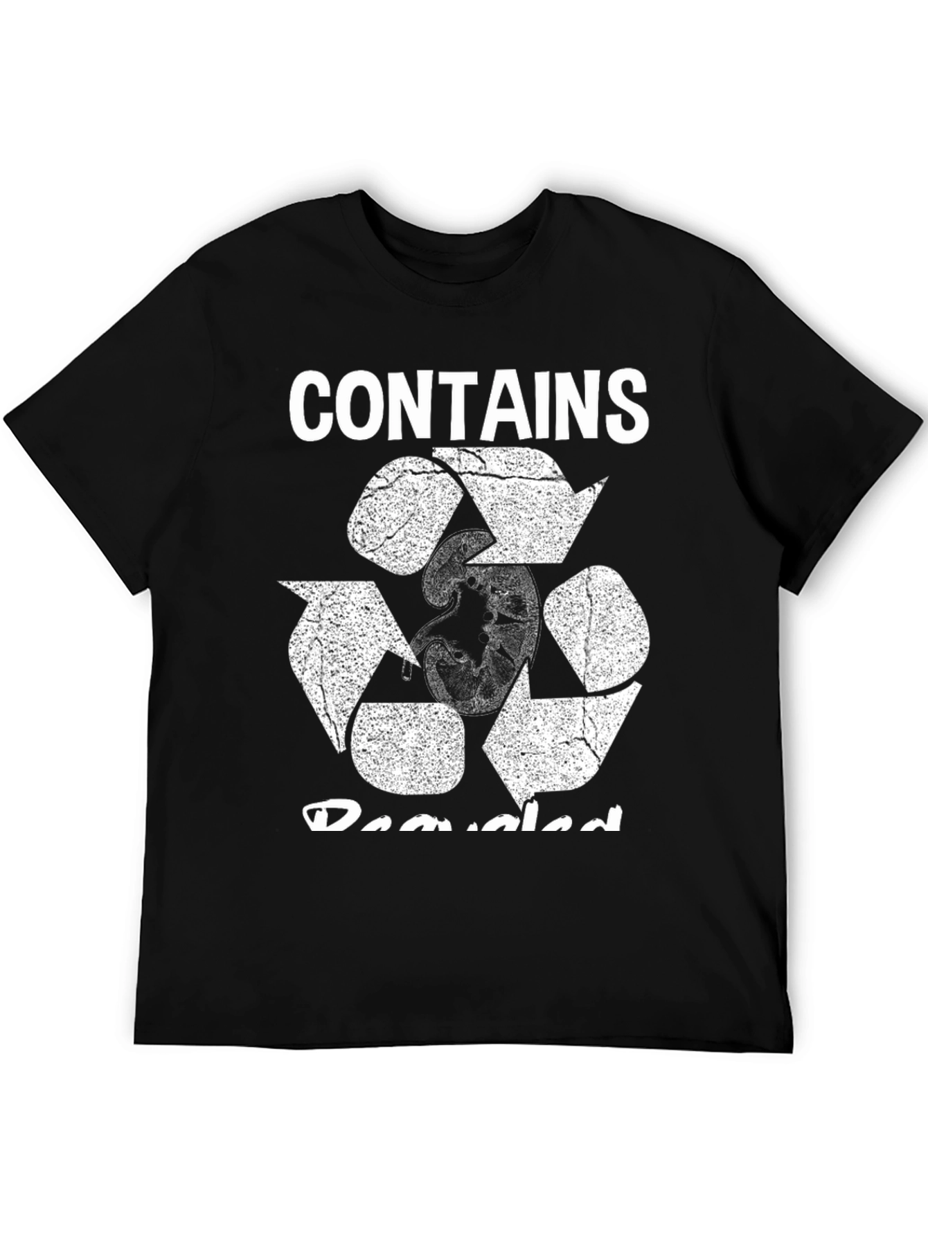 Recycled Content Black T-Shirt