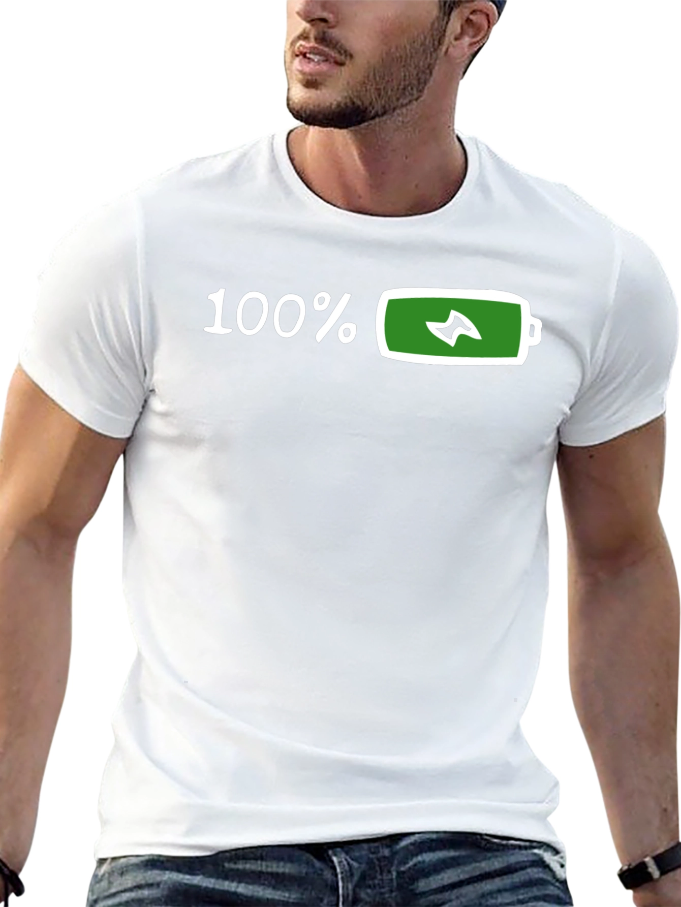 100% Charged Black T-Shirt