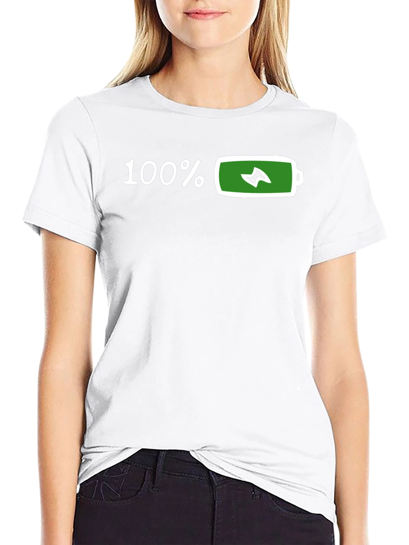 100% Charged Black T-Shirt