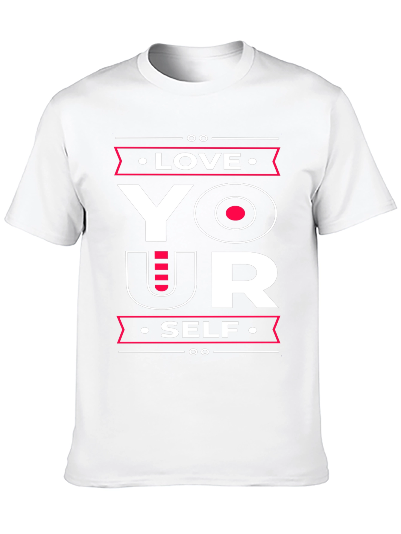 Love Yourself Graphic Tee - Black Cotton T-Shirt