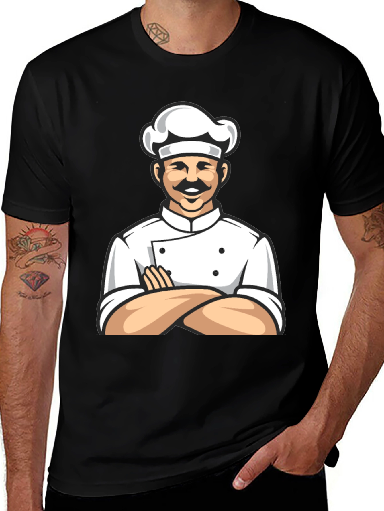Chef Graphic T-Shirt - Culinary Humor Tee