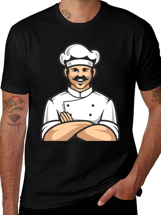 Chef Graphic T-Shirt - Culinary Humor Tee