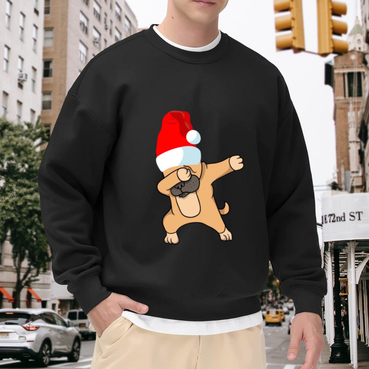 Dog Doing Handstand - Funny Dog Lover Graphic ԲÁìÎÀÒÂ | Unisex Pullover Sweatshirt