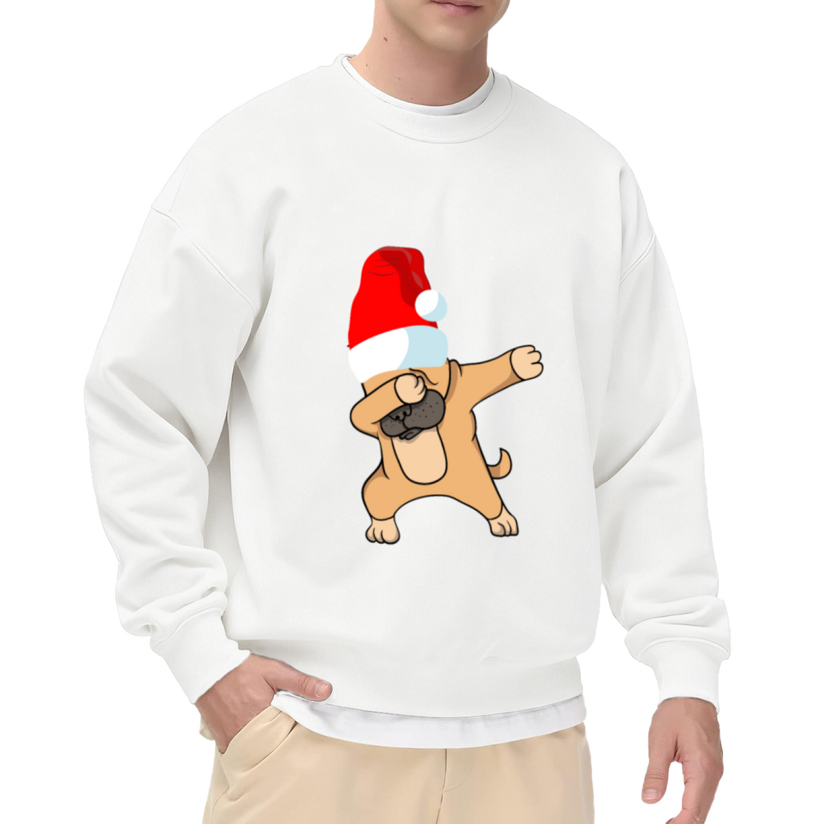 Dog Doing Handstand - Funny Dog Lover Graphic ԲÁìÎÀÒÂ | Unisex Pullover Sweatshirt