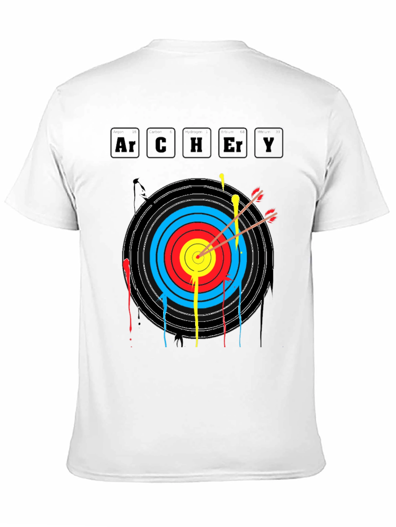 Archery Target Mens T-Shirt - Bullseye Graphic Tee