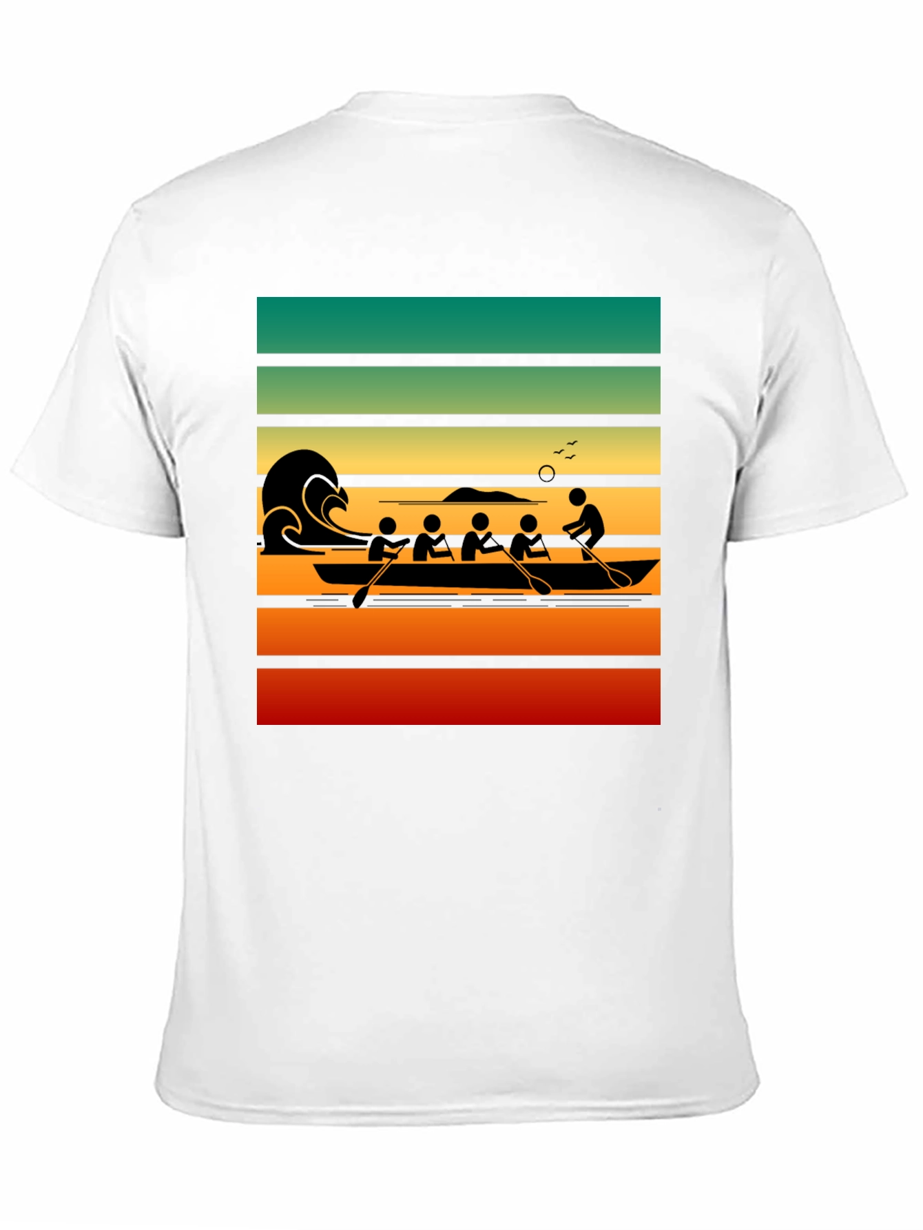 Retro Rowing Crew T-Shirt