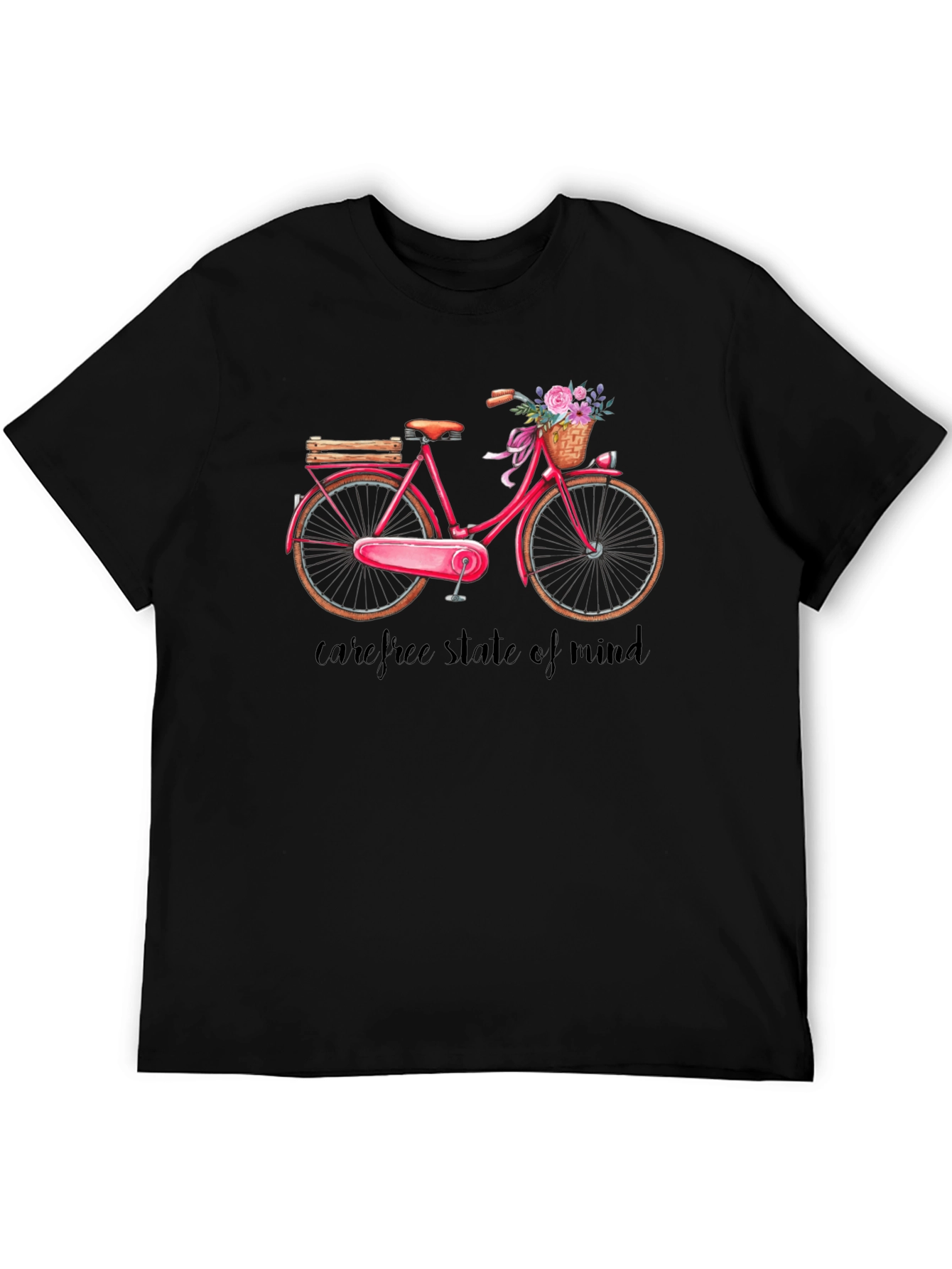 Carefree State of Mind Bicycle Graphic Tee