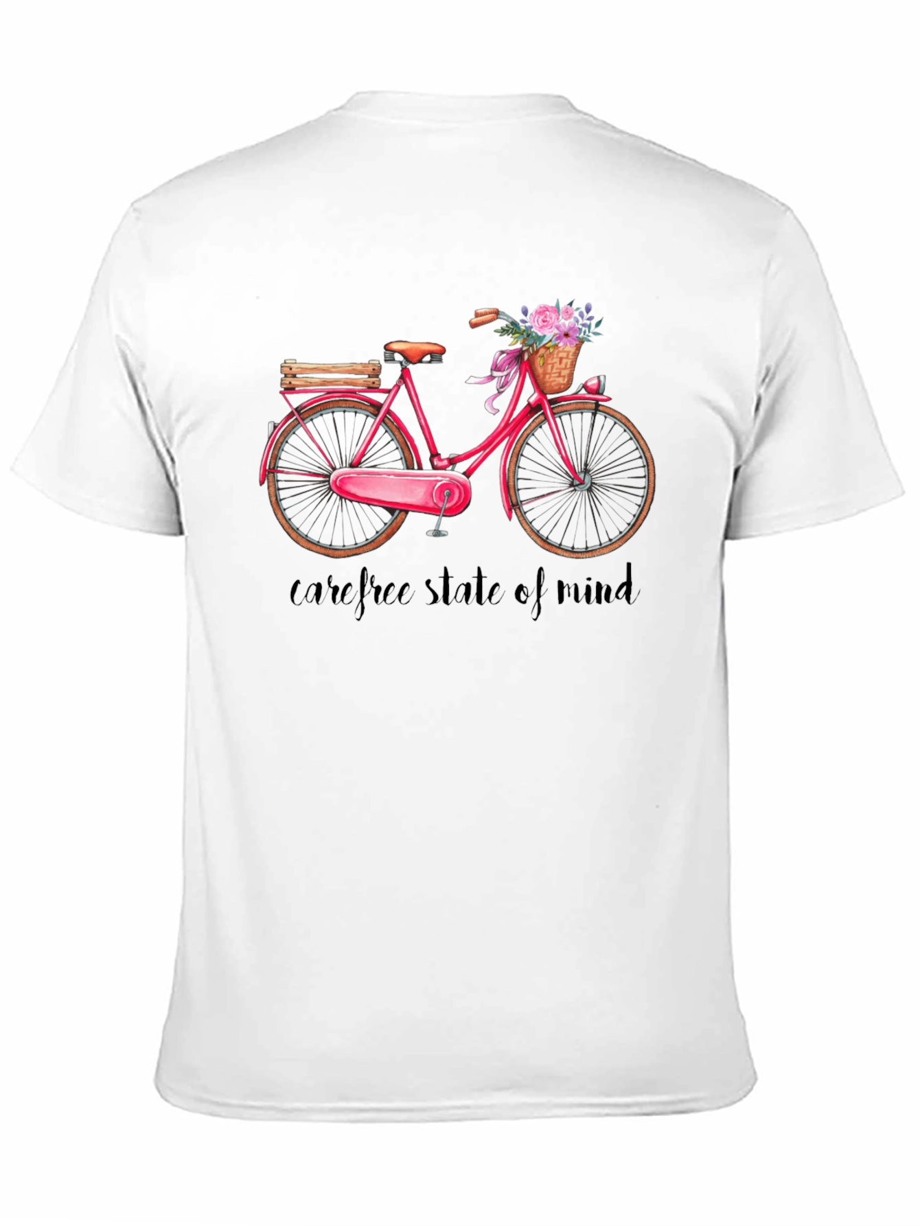 Carefree State of Mind Bicycle Graphic Tee
