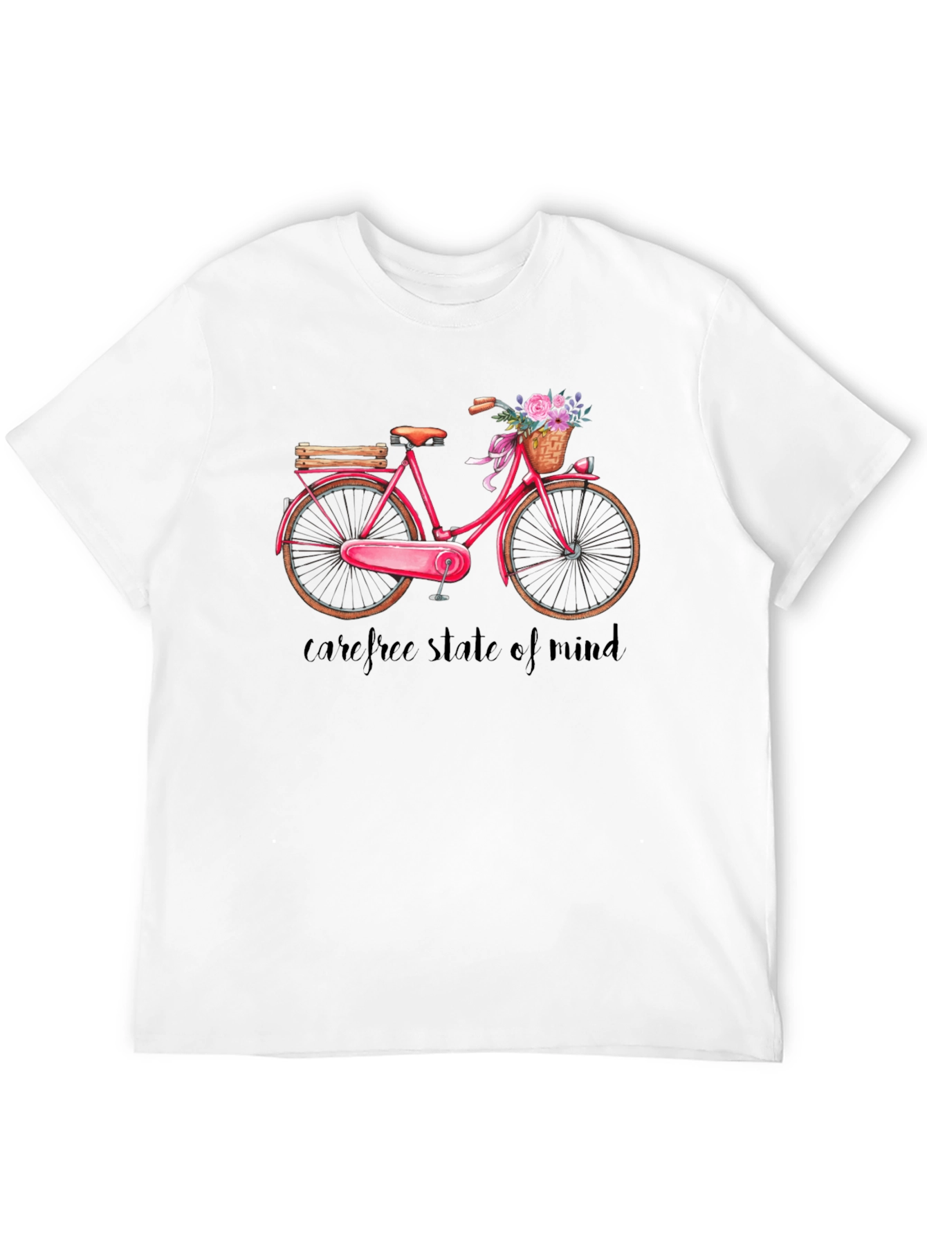 Carefree State of Mind Bicycle Graphic Tee
