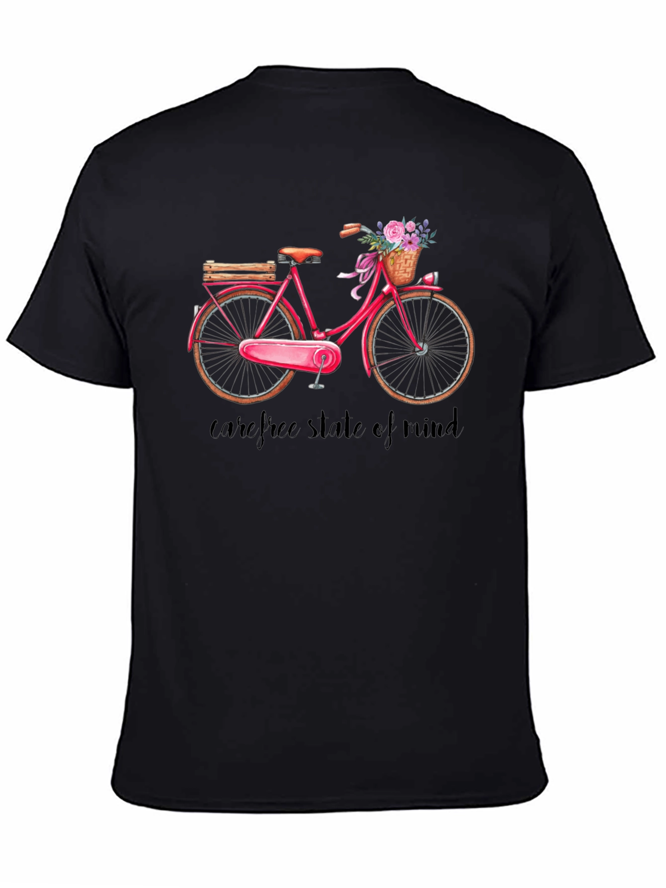 Carefree State of Mind Bicycle Graphic Tee