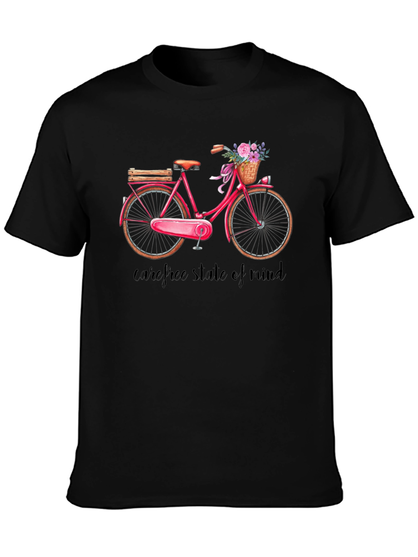 Carefree State of Mind Bicycle Graphic Tee