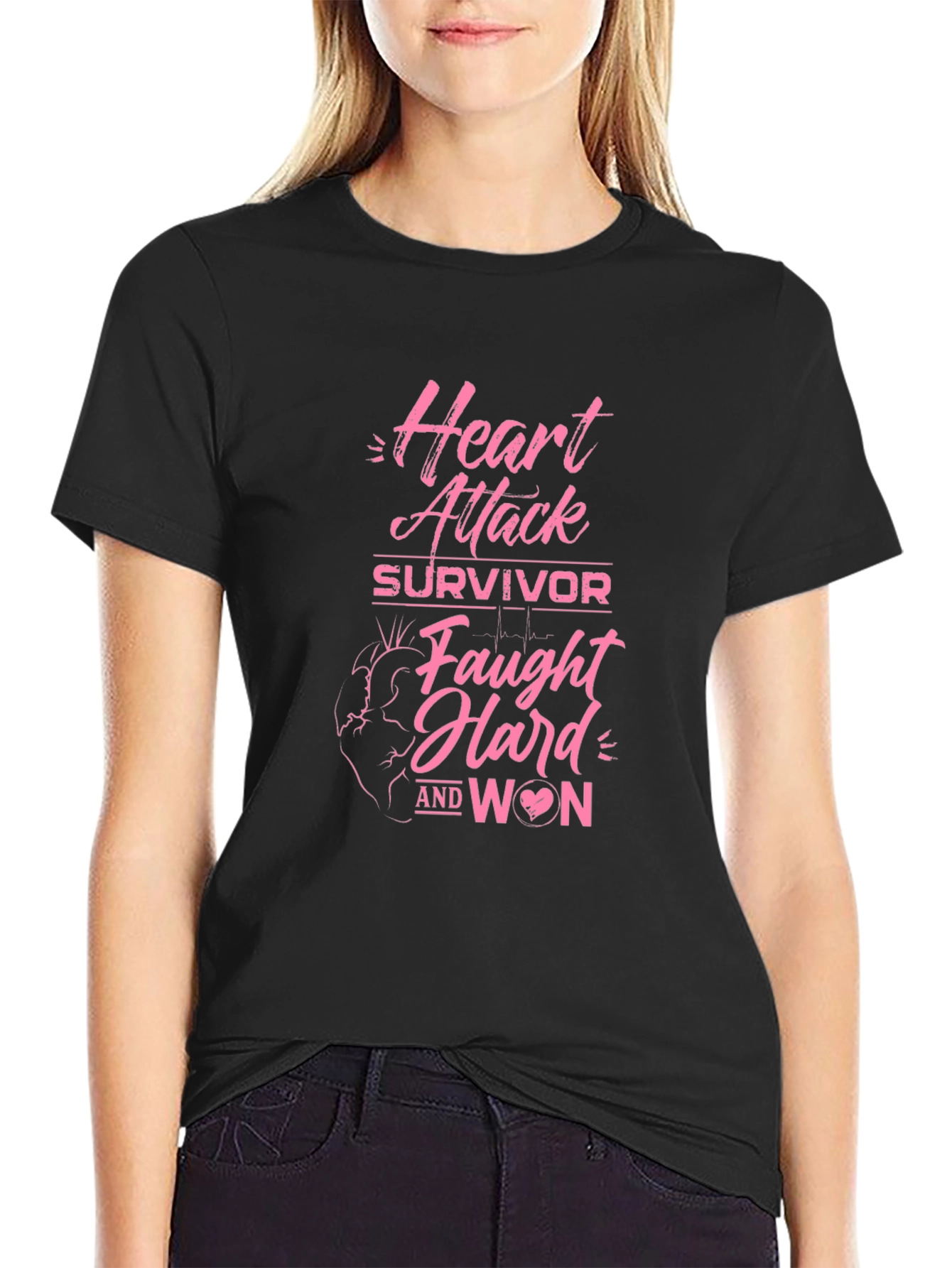 Heart Attack Survivor Graphic Tee