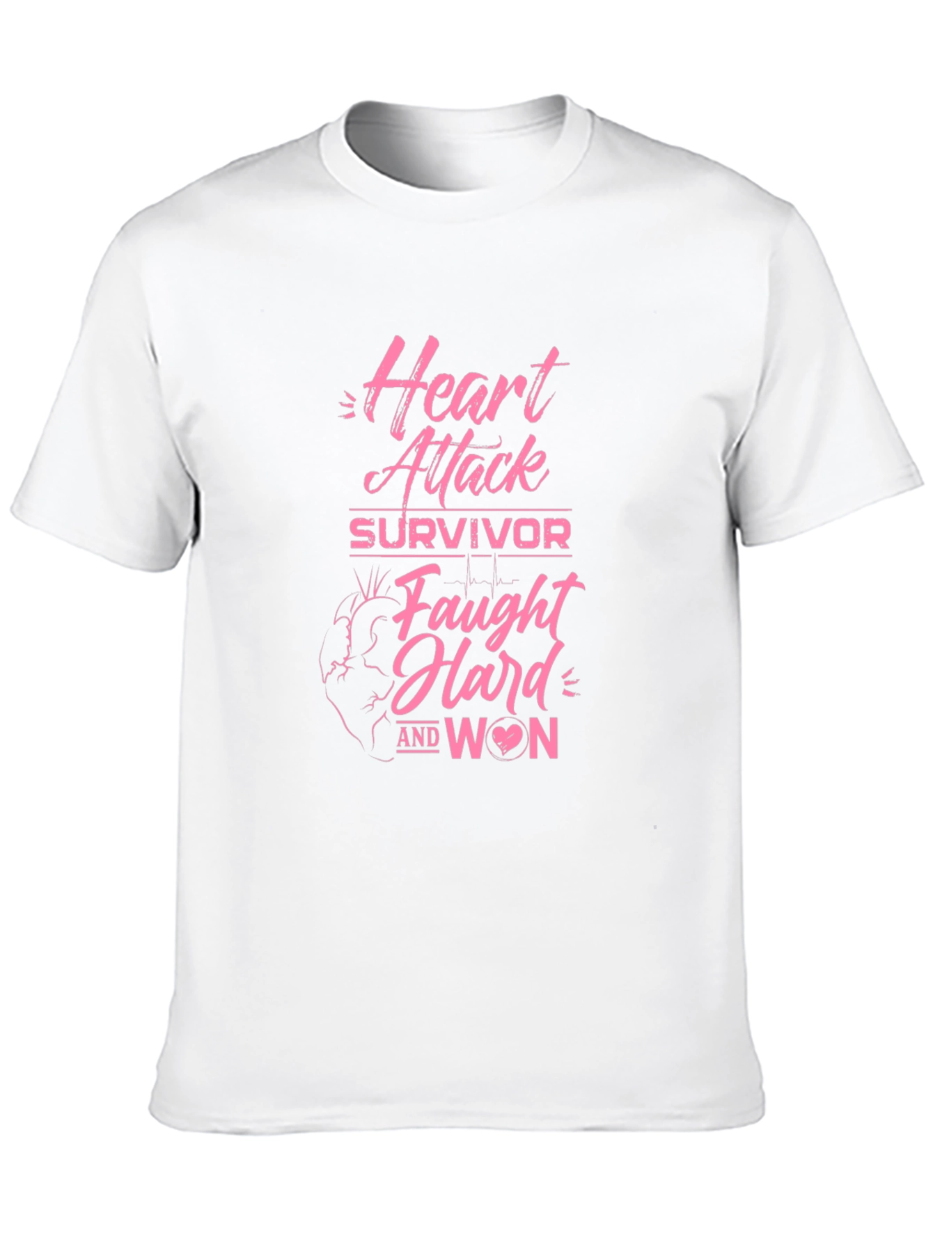 Heart Attack Survivor Graphic Tee