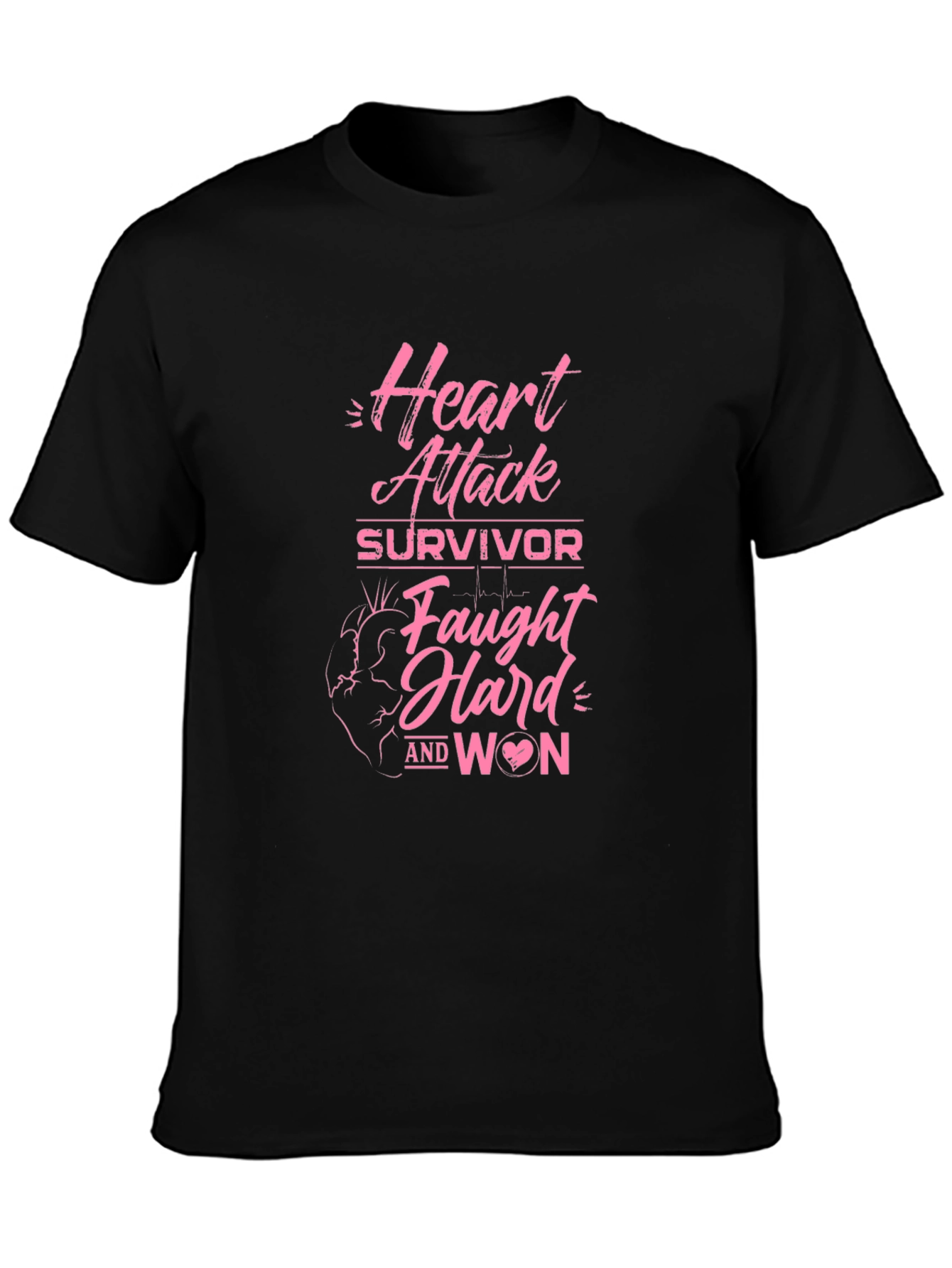 Heart Attack Survivor Graphic Tee
